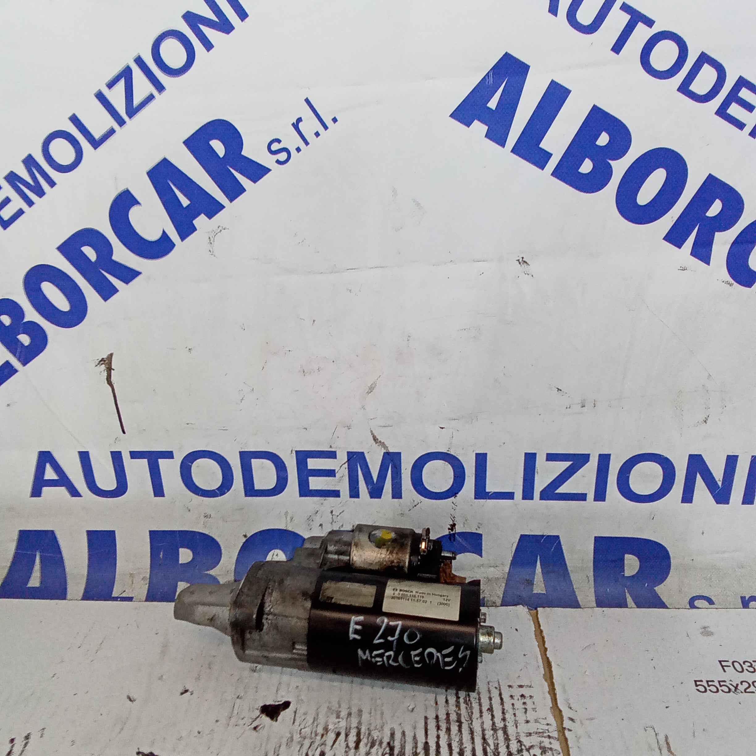 motor de arranque mercedes R280 3.0cdi año 2008