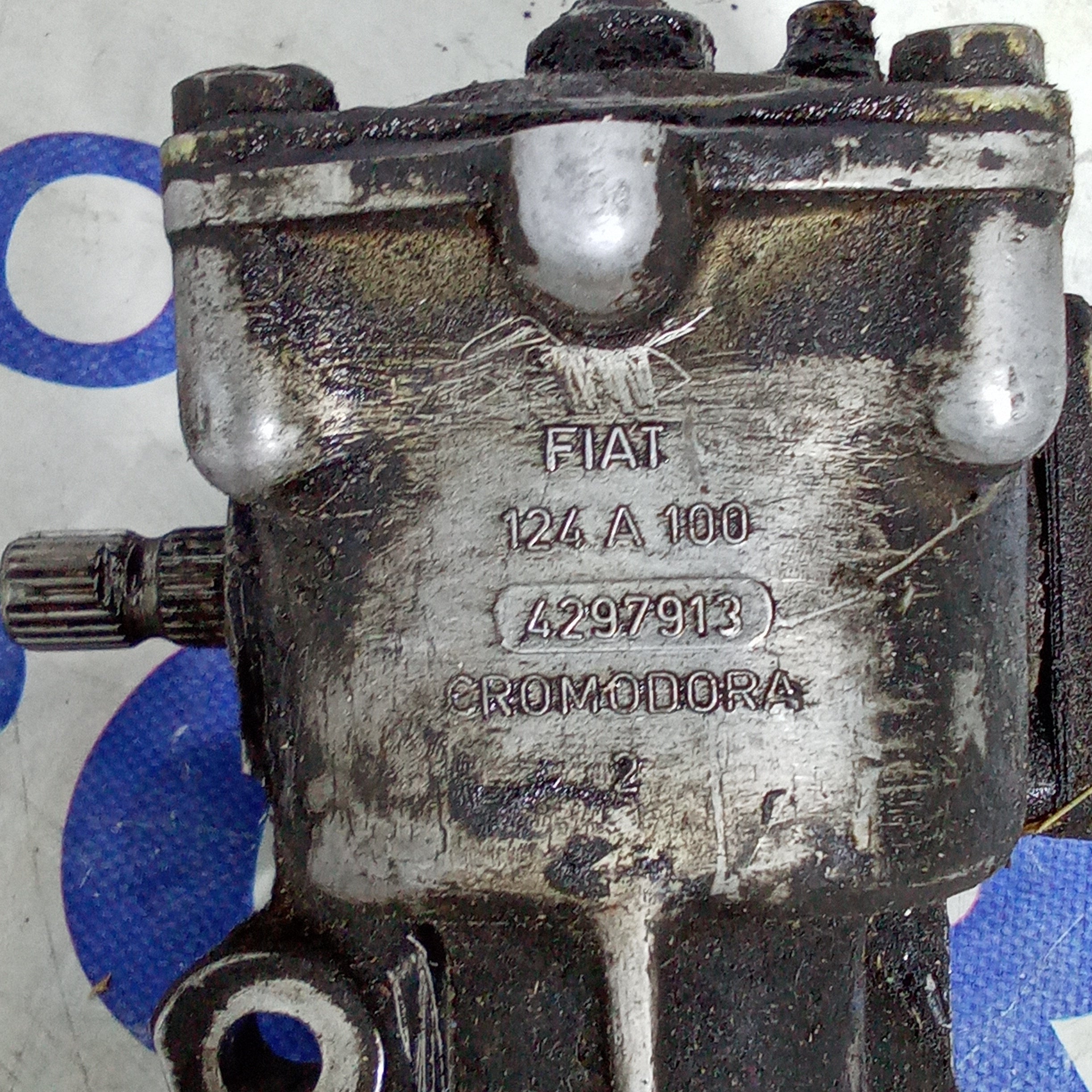 Caja de dirección Fiat 124 año 1966/1974