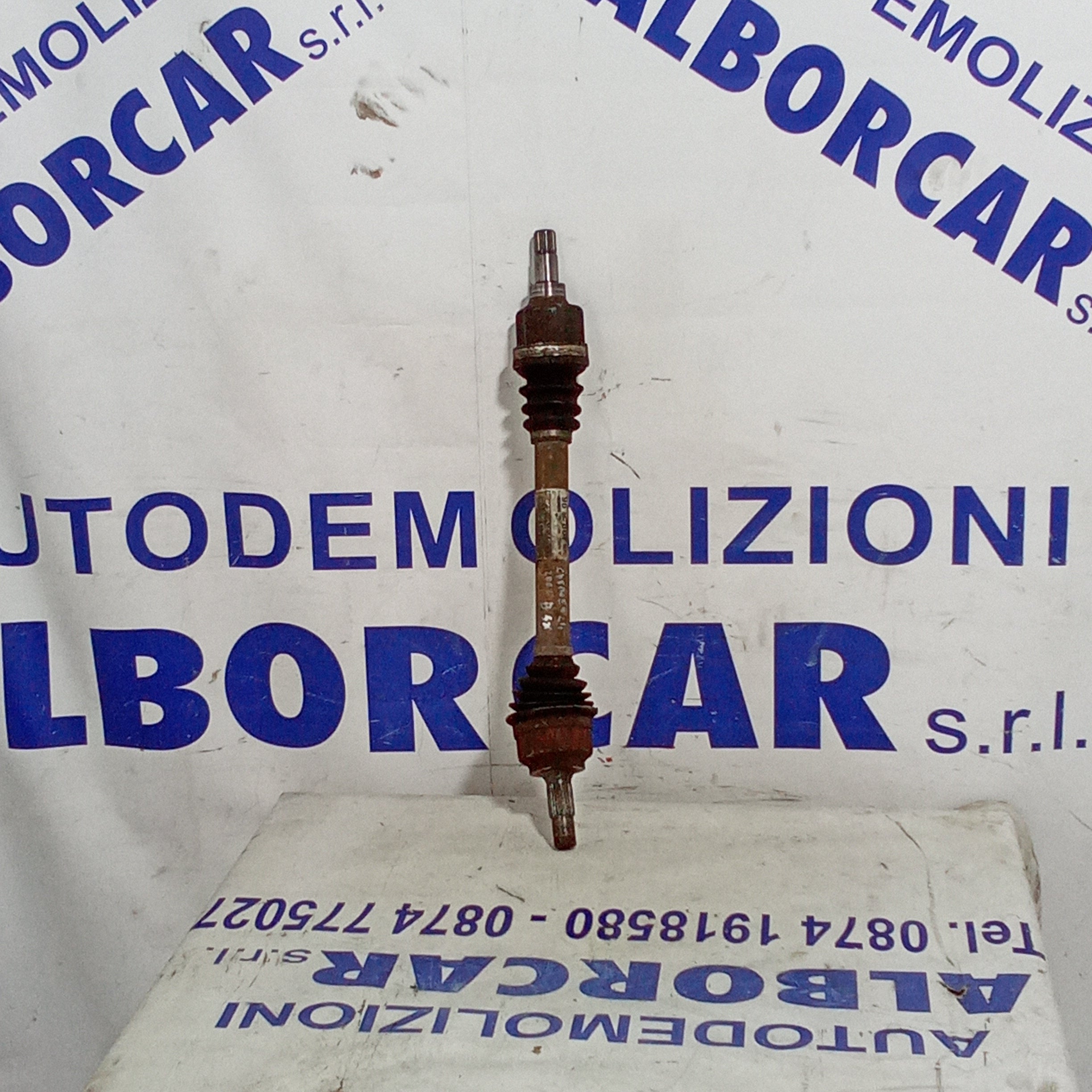 Semiasse anteriore sinistro citroen C4 1.4 benzina anno 2006