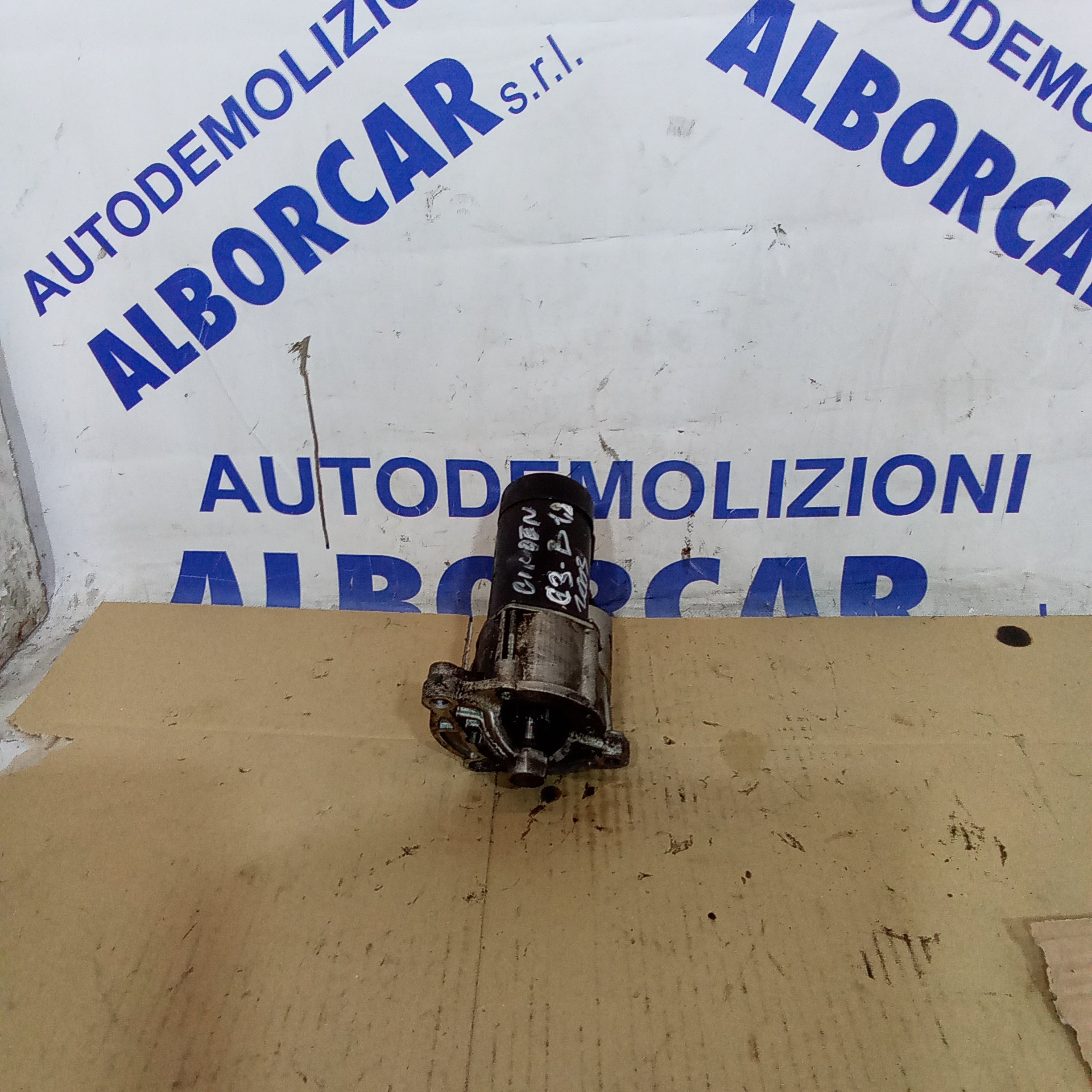 Motorino di avviamento citroen C3 1.2 benzina anno 2003 codice:9648644680
