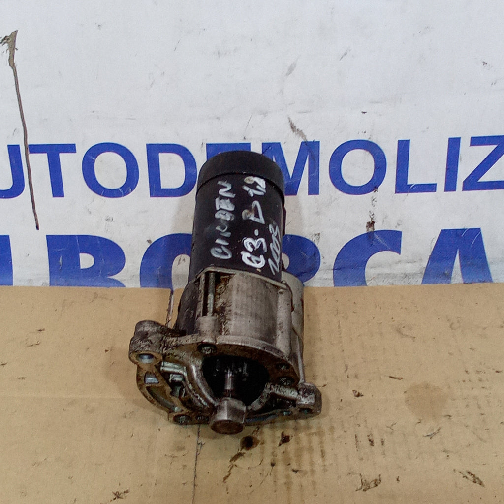 Motorino di avviamento citroen C3 1.2 benzina anno 2003 codice:9648644680