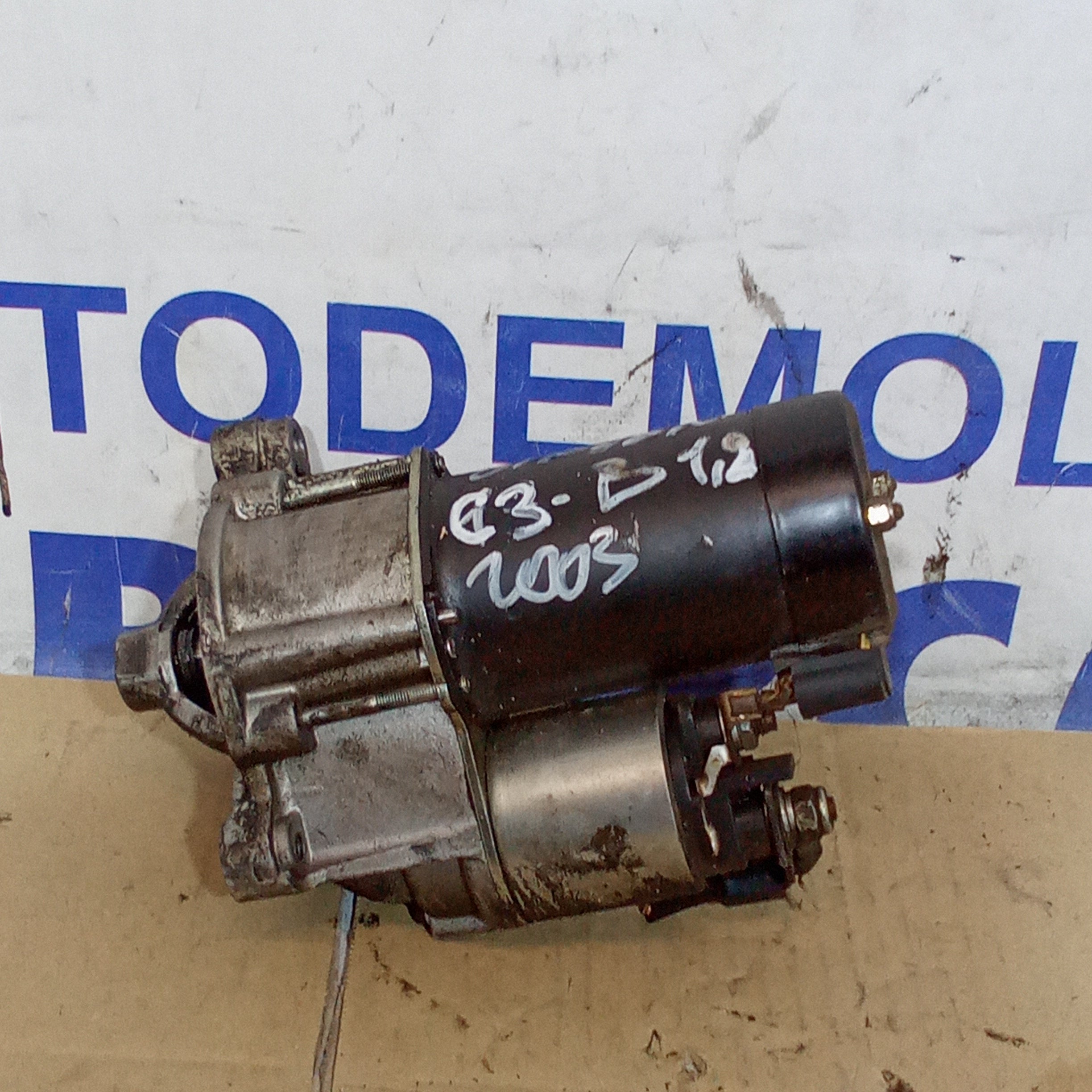 Motorino di avviamento citroen C3 1.2 benzina anno 2003 codice:9648644680