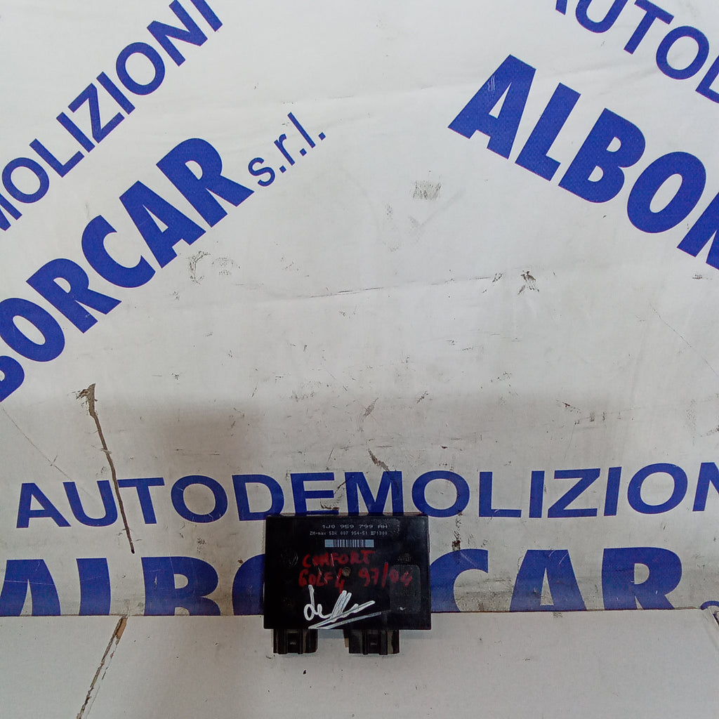 centralina modulo comfort volkswagen golf 4 anno 1997/2004 codice 1JO959799AH