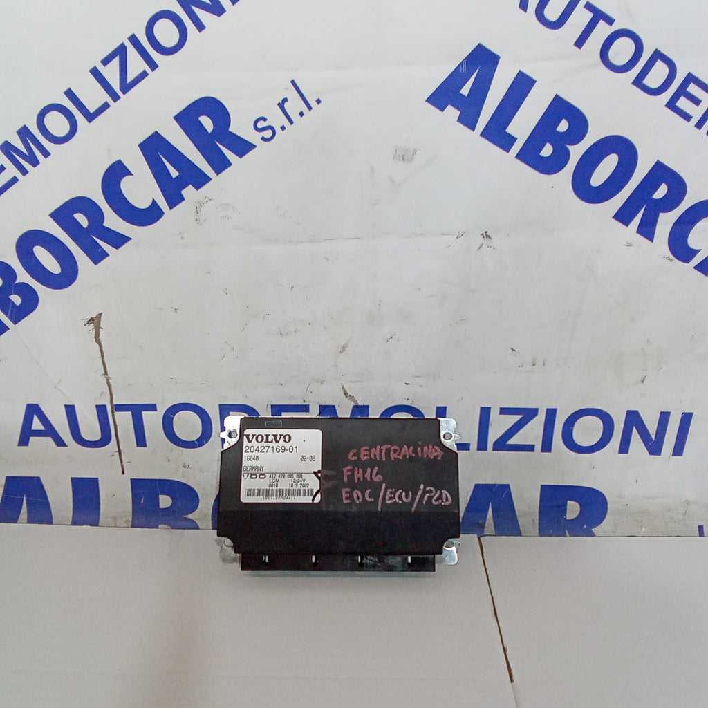 centralina autocarro VOLVO FH16 controllo EDC/ECU/PLD codice 20427169-01