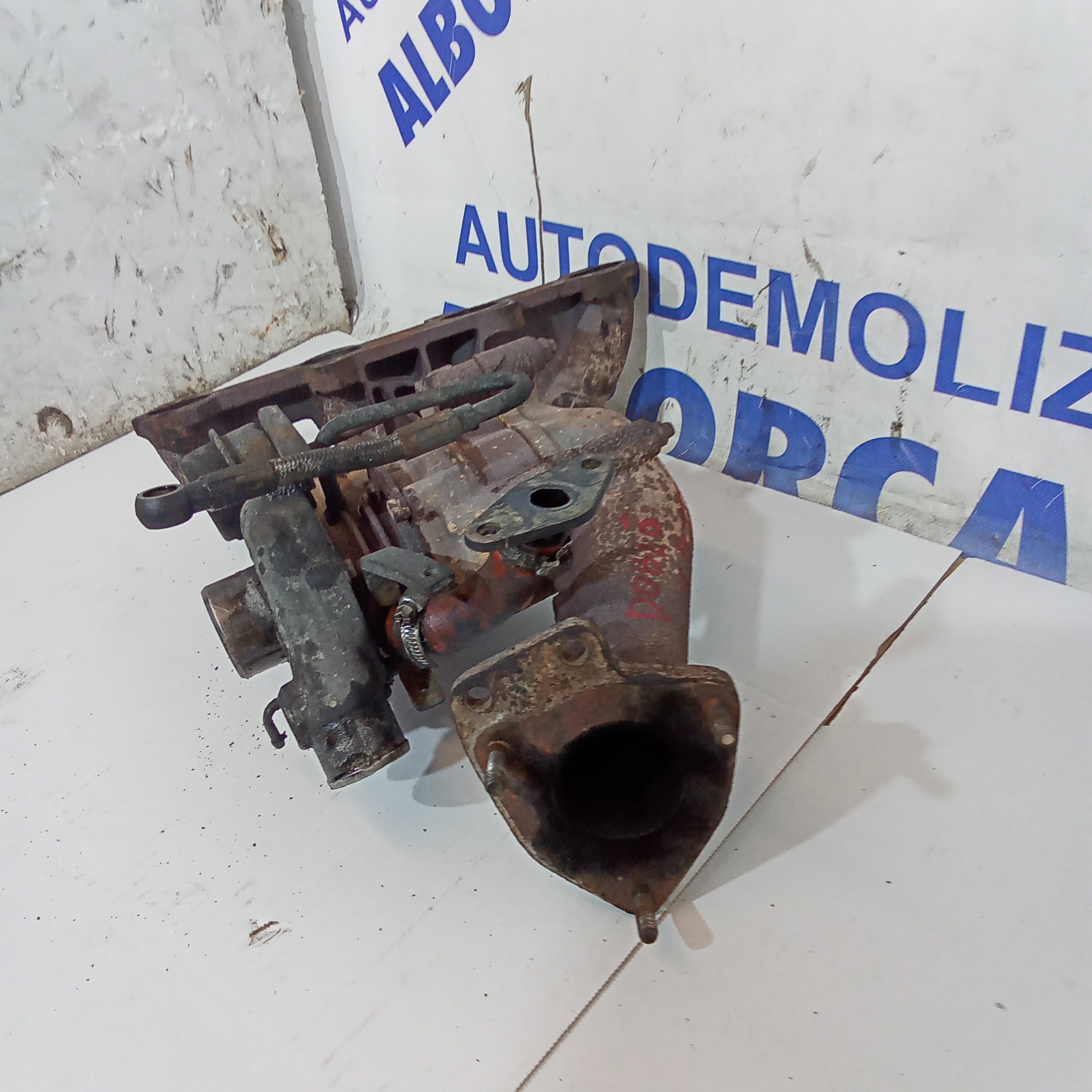 Turbina completa di collettori fiat Doblò 1.9jtd anno 2003