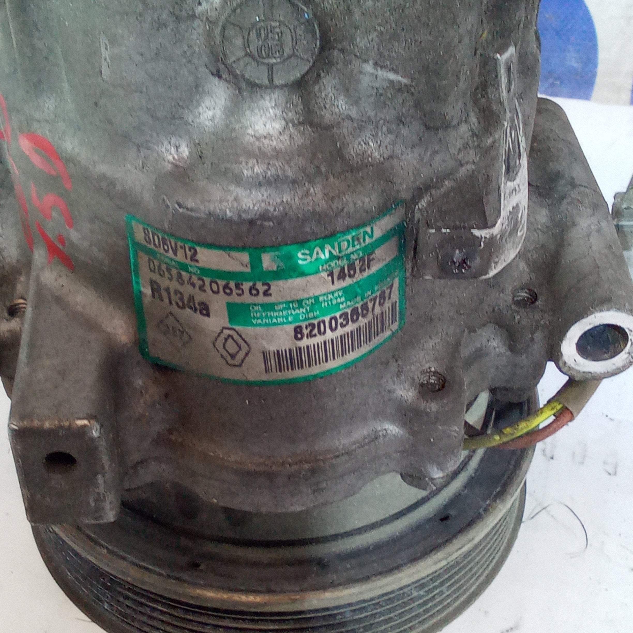 Compressore aria condizionata renault clio 1.5cdti anno 2004