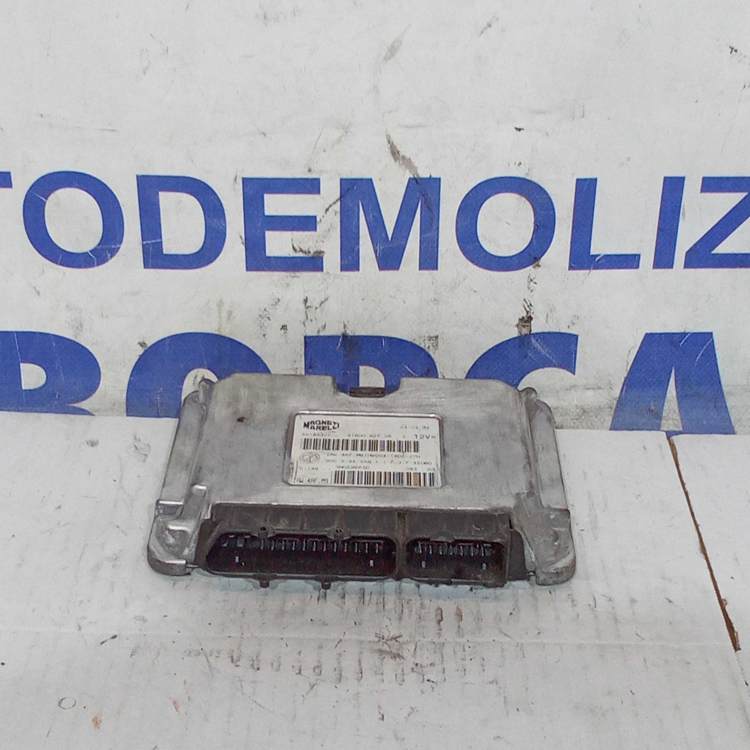 centralina motore fiat 600 1.1 benzina anno 2000/2005 codice 55187372