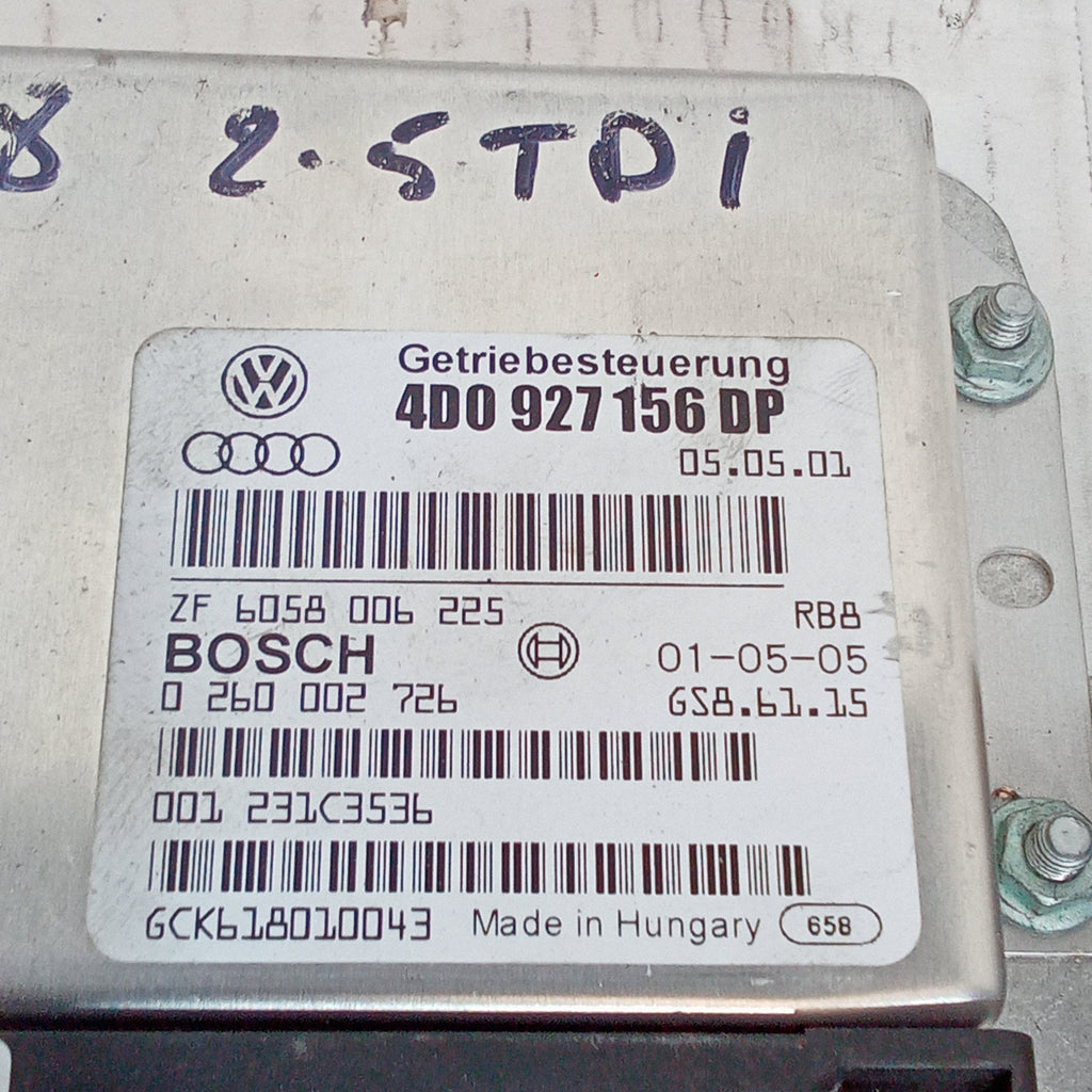 centralina cambio automatico audi A8 2.5 tdi anno 2001