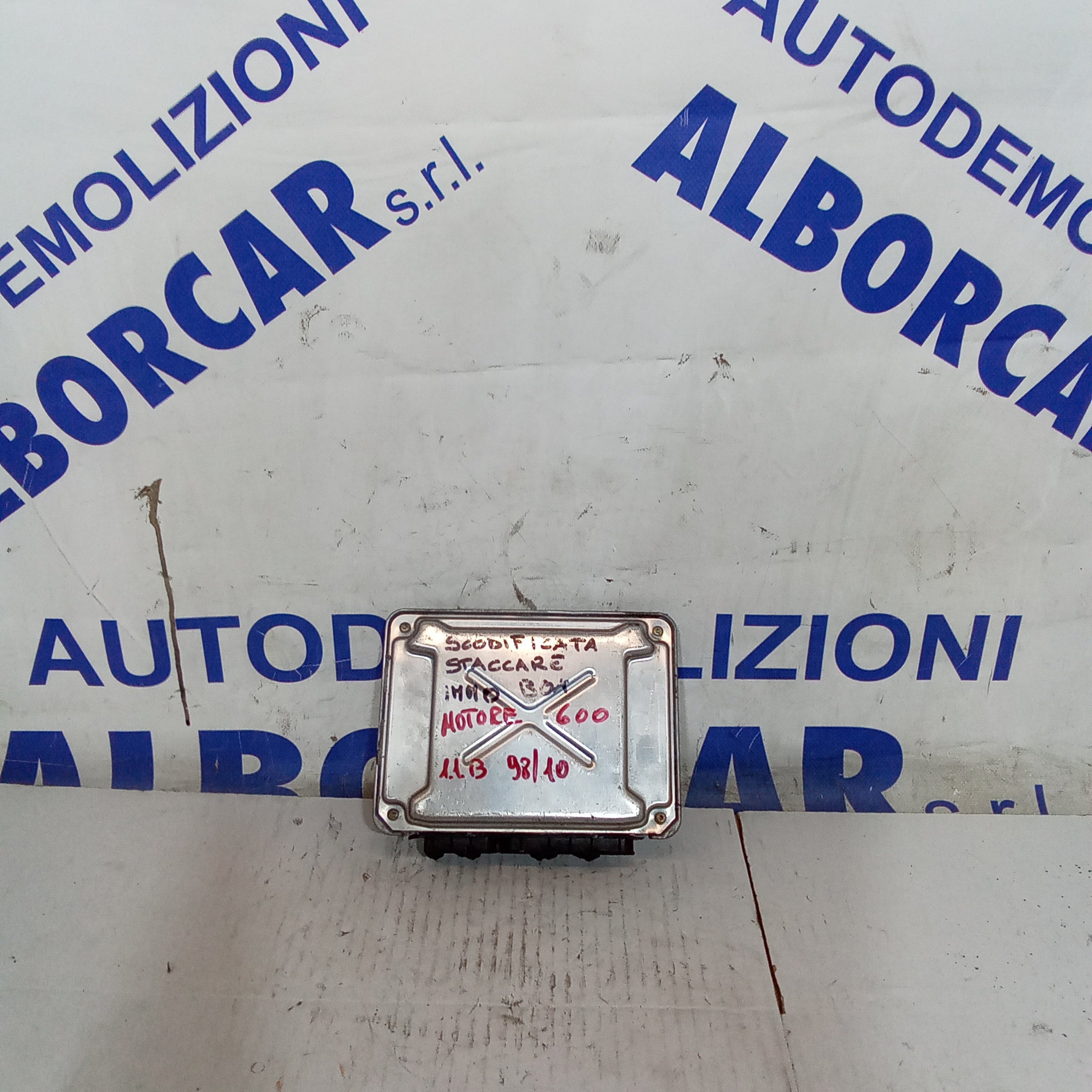centralina motore fiat 600 1.1 benzina anno 1998/2010 codice 73501877