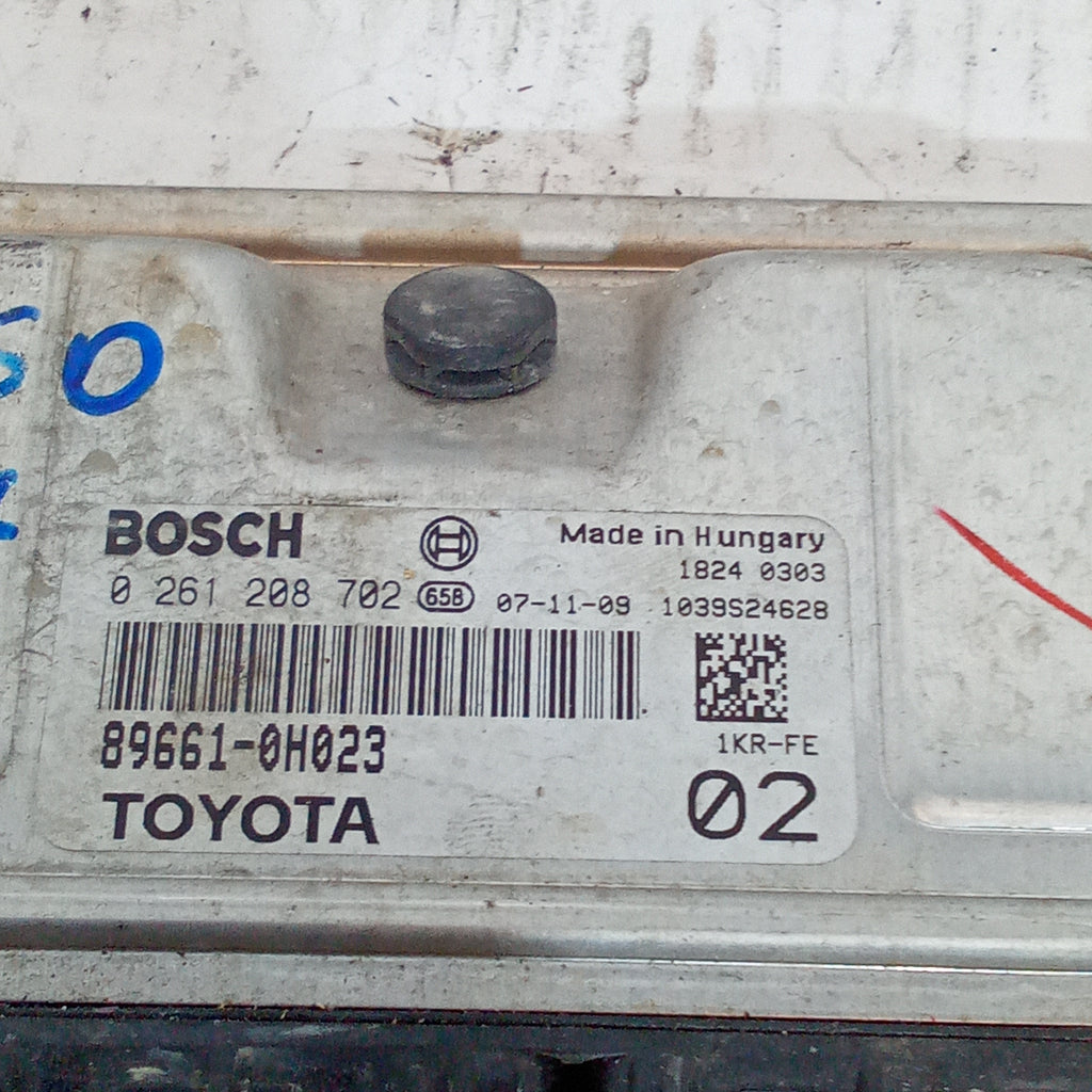 unidad de control del motor Toyota Aygo 1.0 gasolina 1ª serie año 2005/2014 cód.0261208702