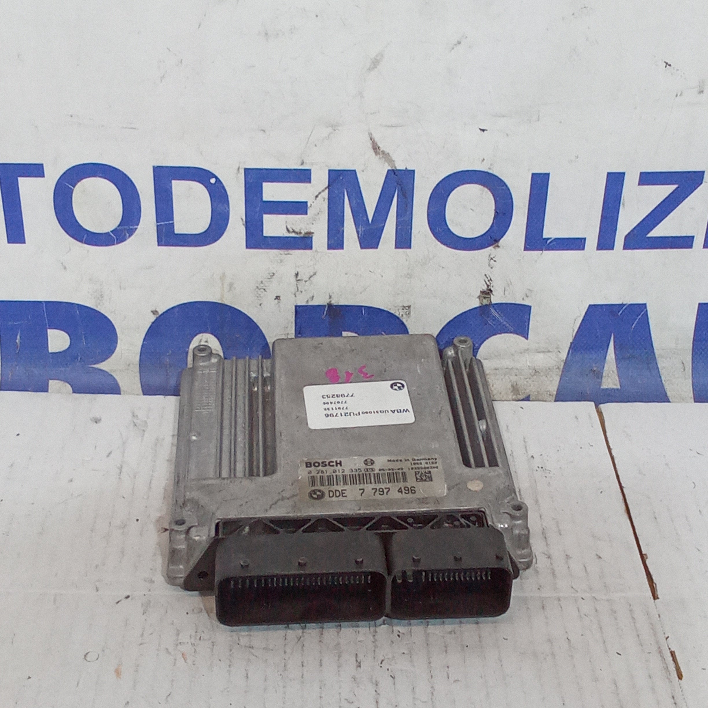 centralina motore bmw 118/318d E87 1 serie anno 2004/2007