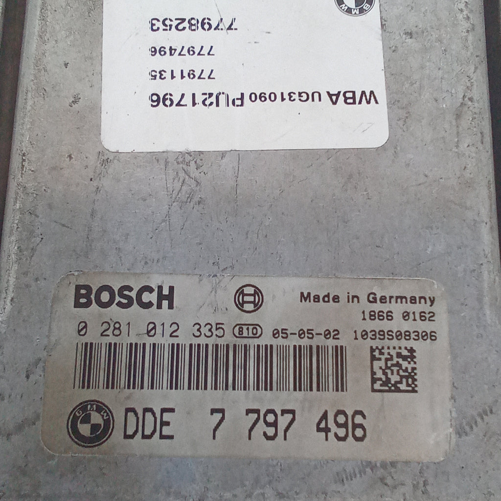 centralina motore bmw 118/318d E87 1 serie anno 2004/2007