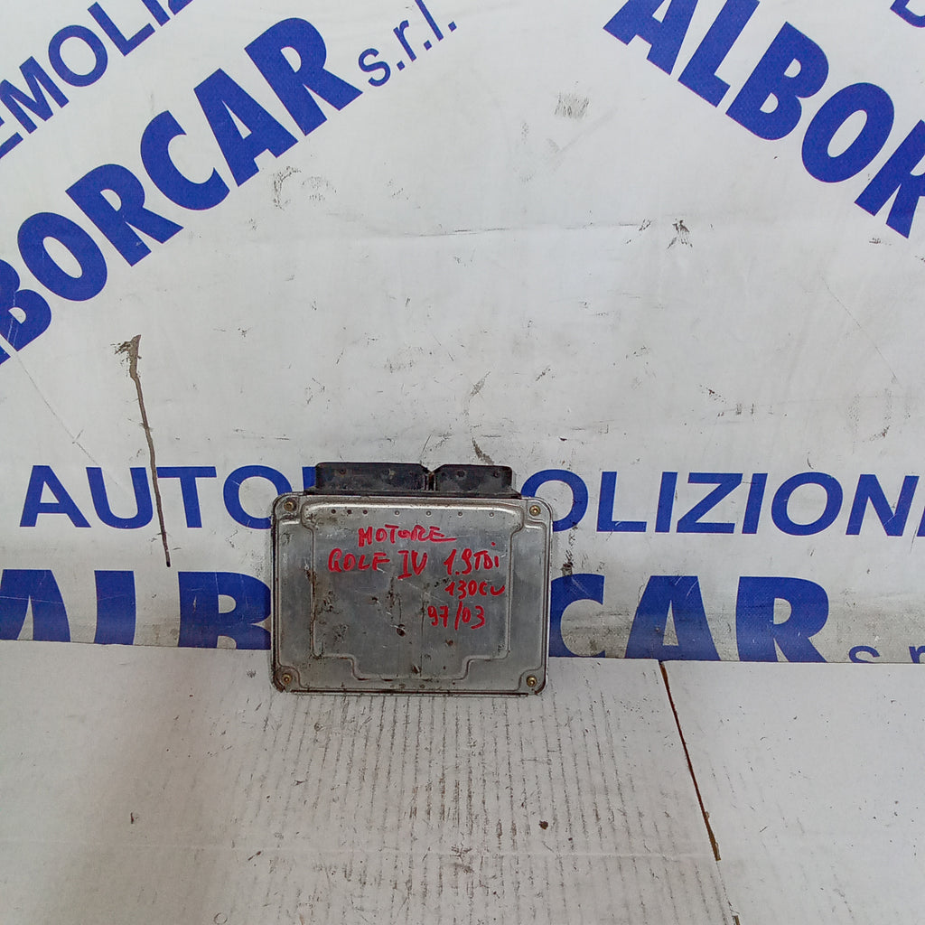 centralina motore volkswagen golf 4 1.9 tdi 130cv anno 1997/2003 cod.02811010702