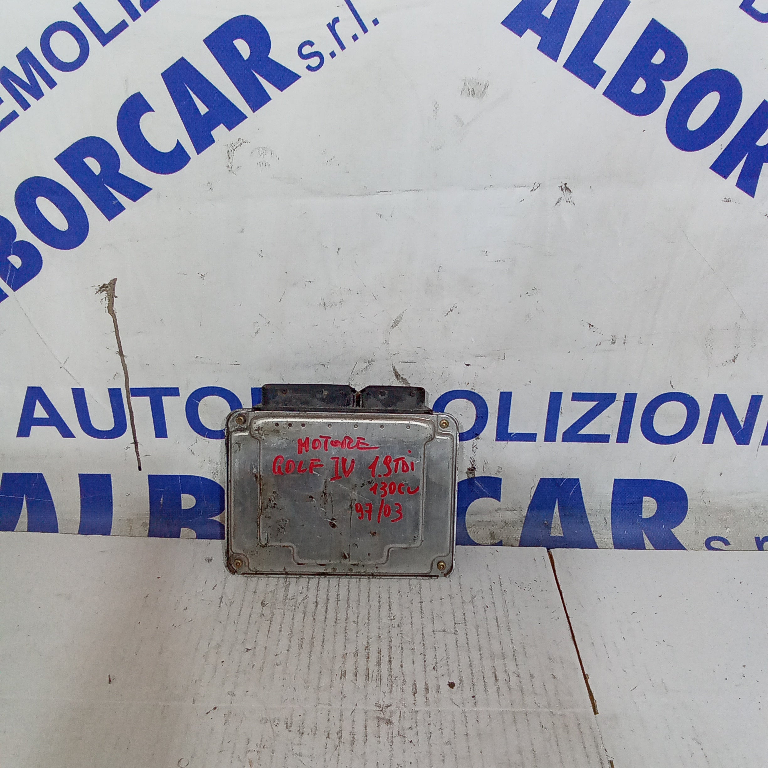 centralina motore volkswagen golf 4 1.9 tdi 130cv anno 1997/2003 cod.02811010702