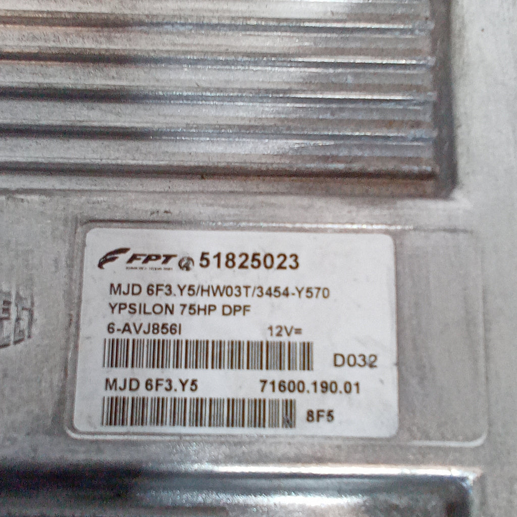 unidad de control del motor Lancia Y 1.3 JTD 75cv año 2003/2011 cod.51825023
