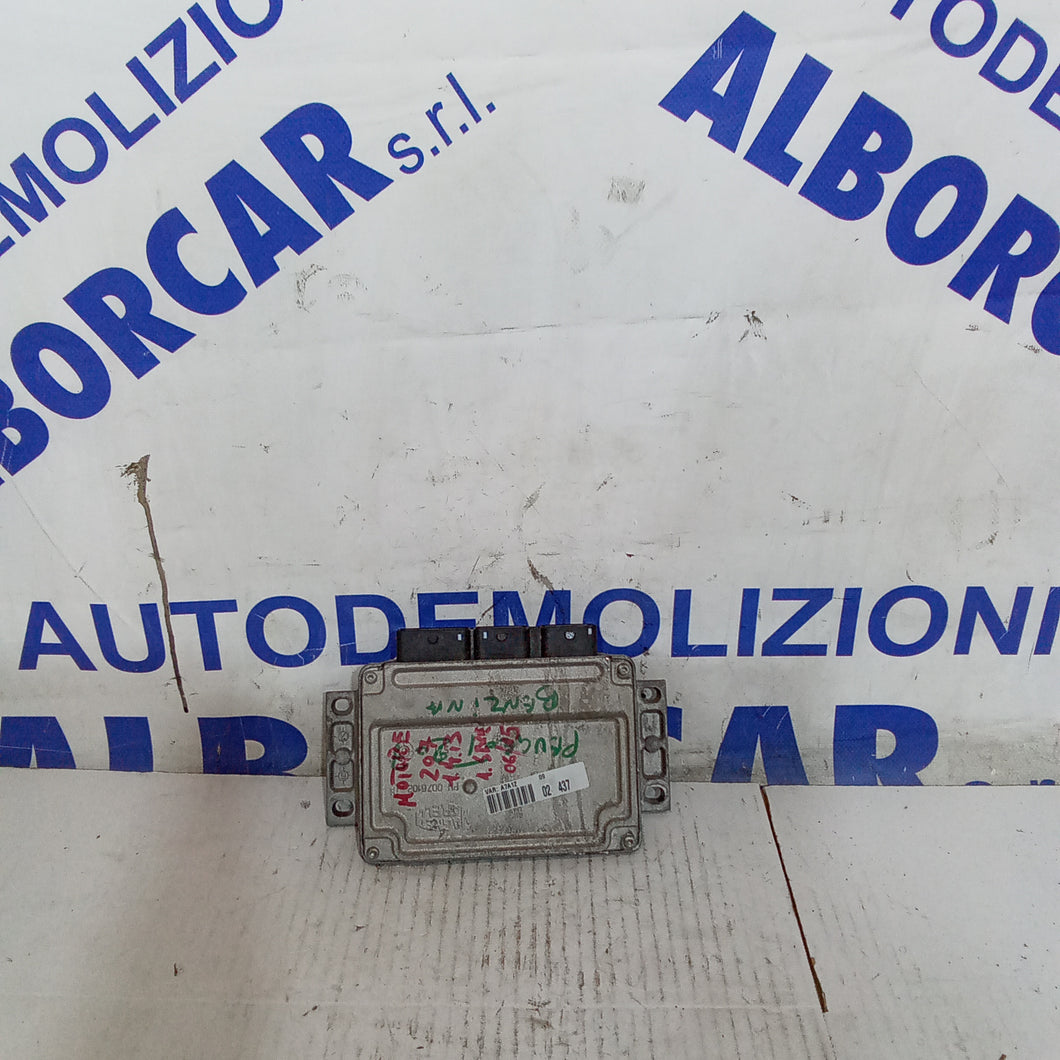 centralina motore peugeot 207 1.4 benzina 1 serie anno 2006/2015 cod.IAW6LPC.105