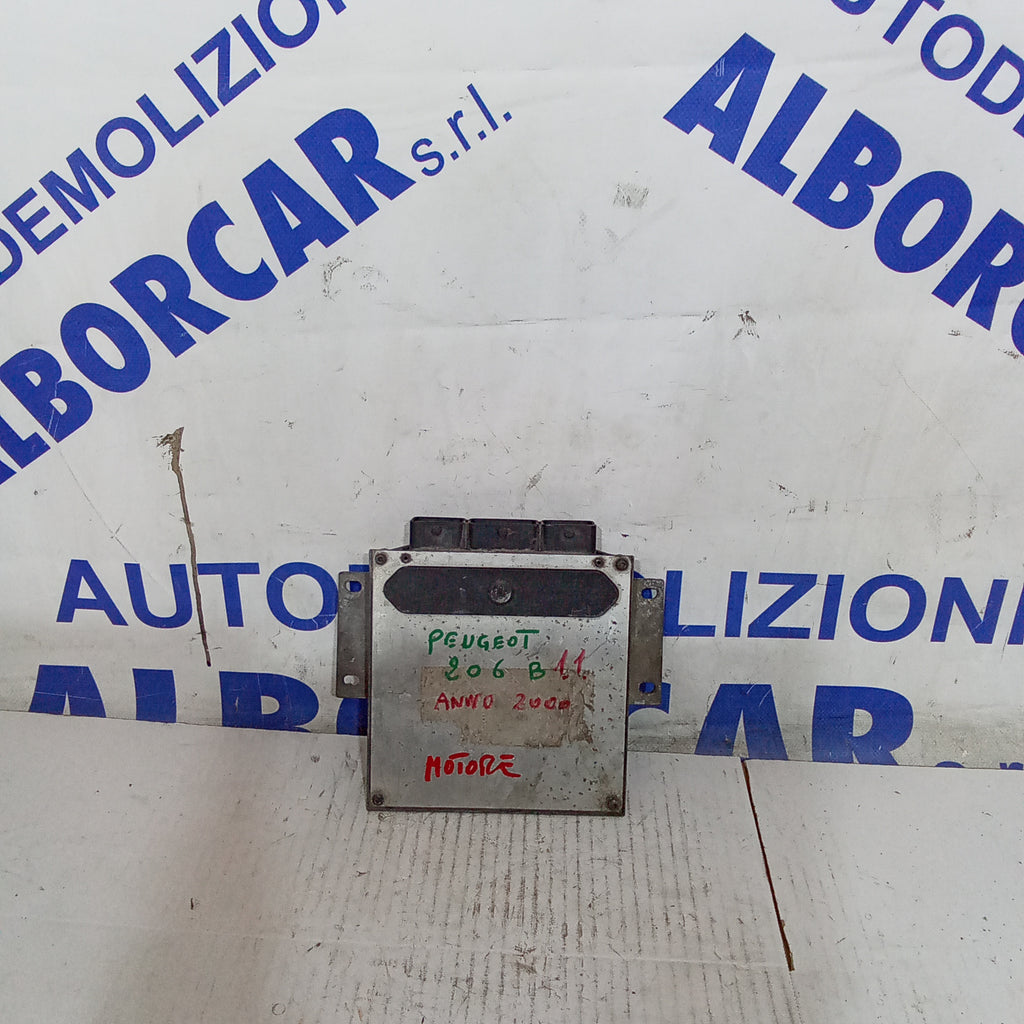 centralina motore peugeot 206 1.1 benzina 1 serie anno 2000 cod.IAW48P2.76