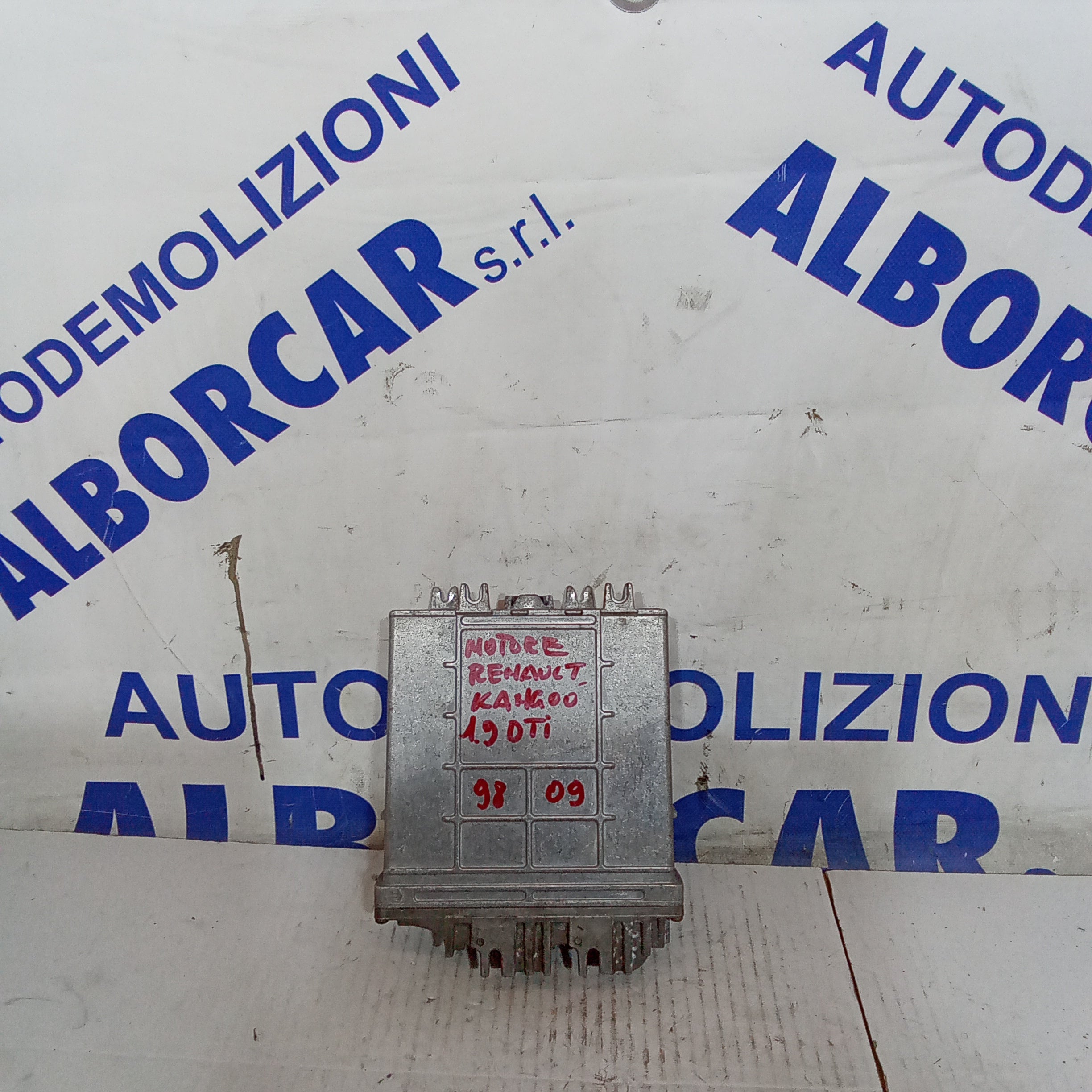centralina motore renault kangoo 1.9dti anno 1998/2009 cod.0281001878