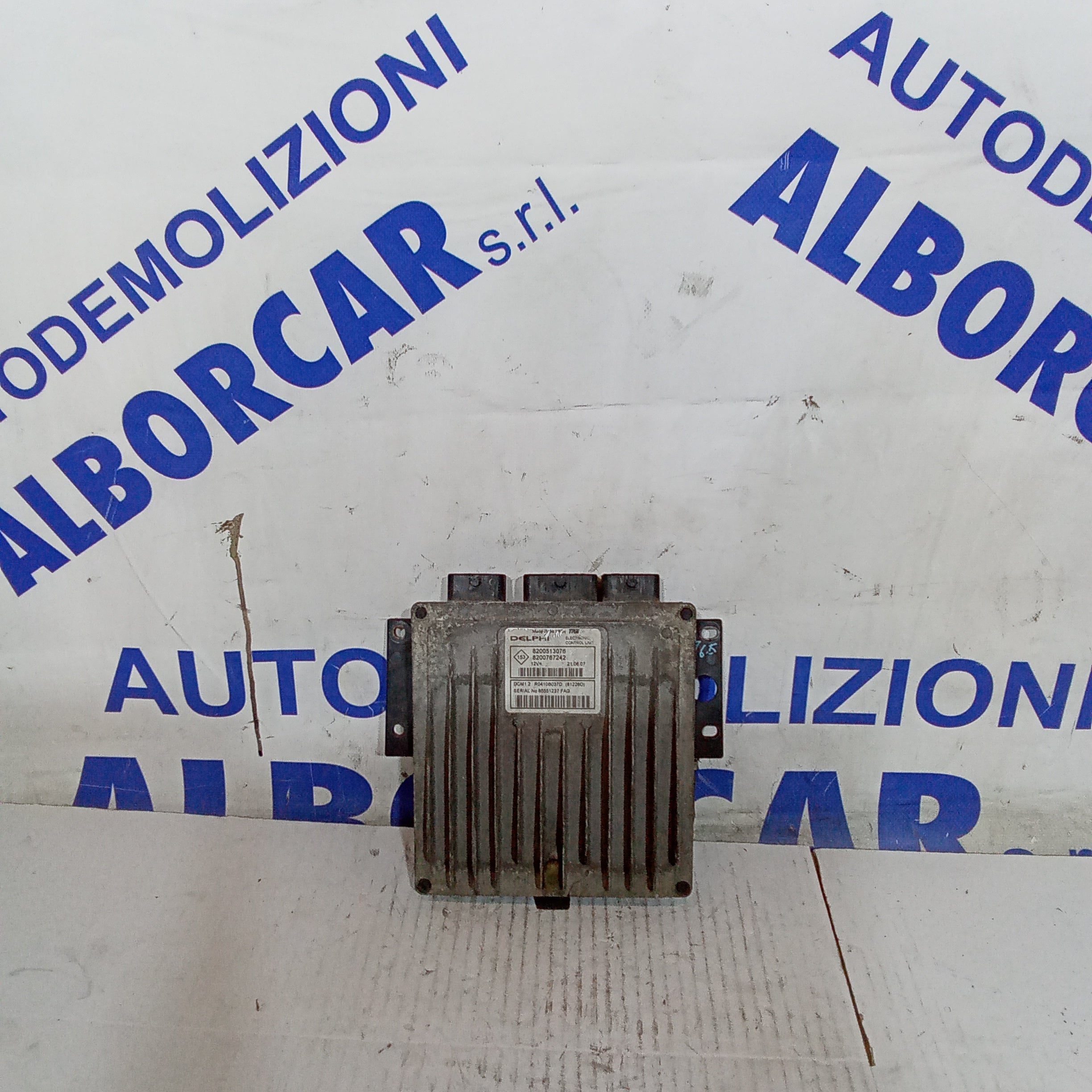 centralina motore renault clio 1.5 cdi anno 2004 cod.8200513076/8200767242