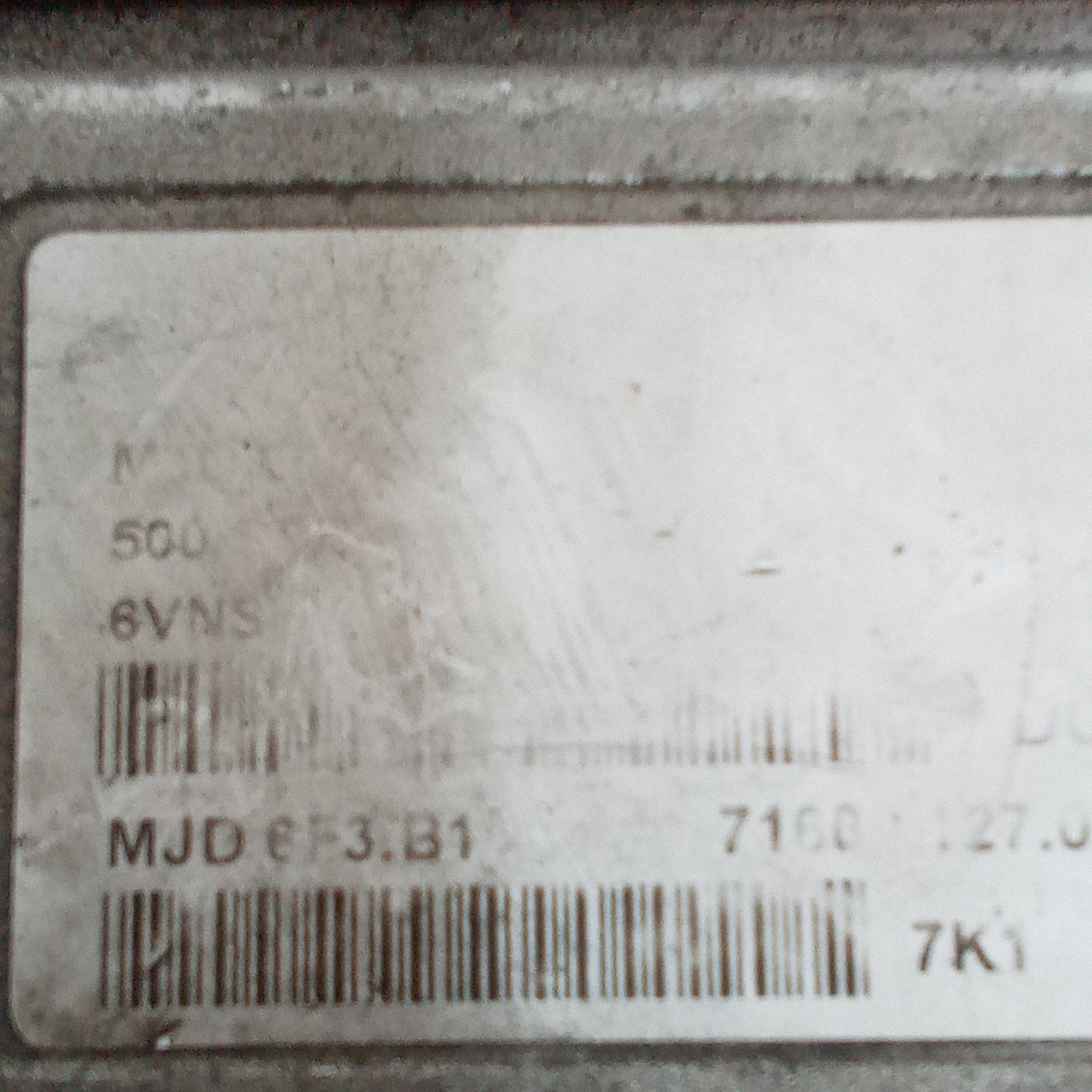 Fiat 500 1.3 mjt 75hp engine control unit year 2007/2015