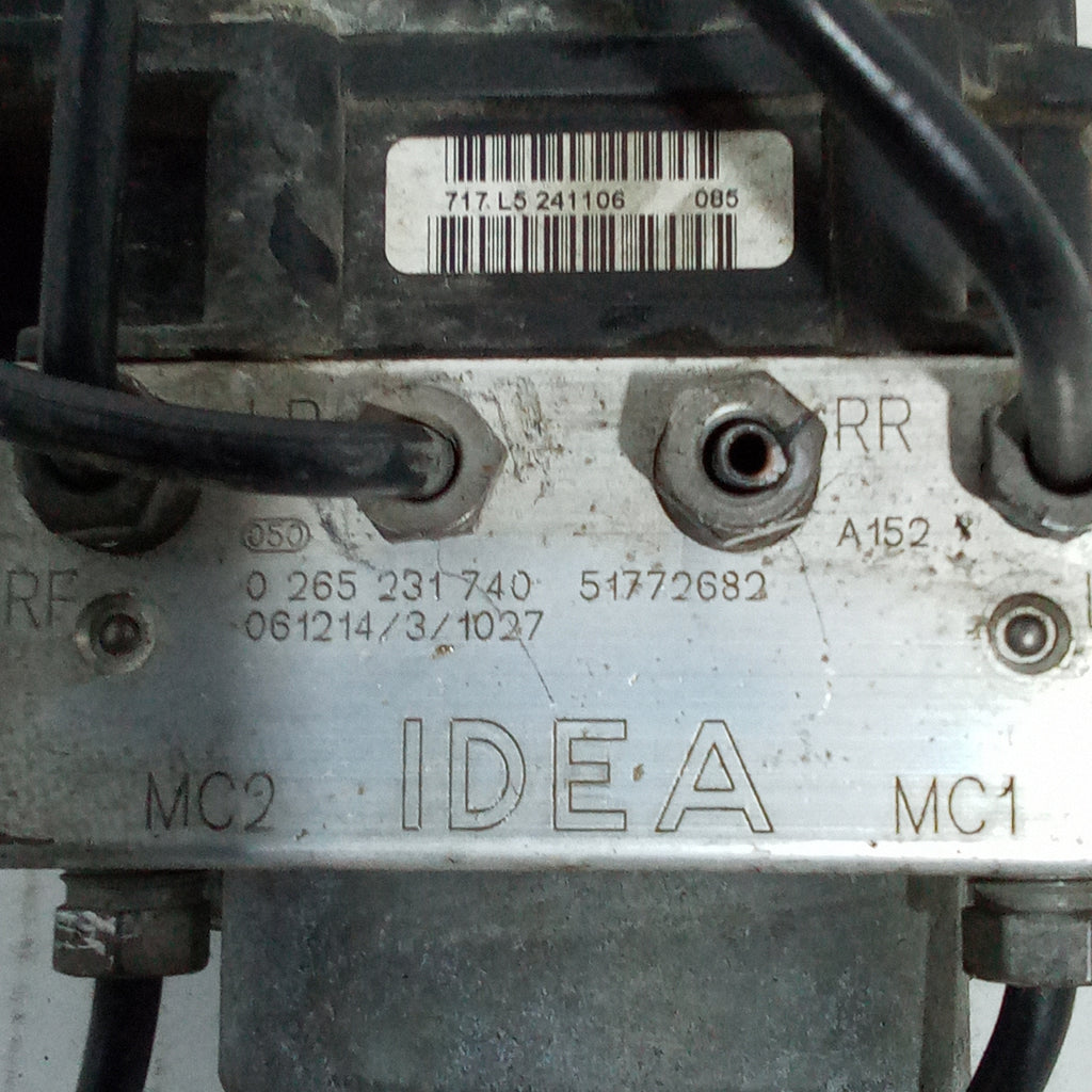 Centralina pompa abs fiat idea 1.3 mjt anno 2005