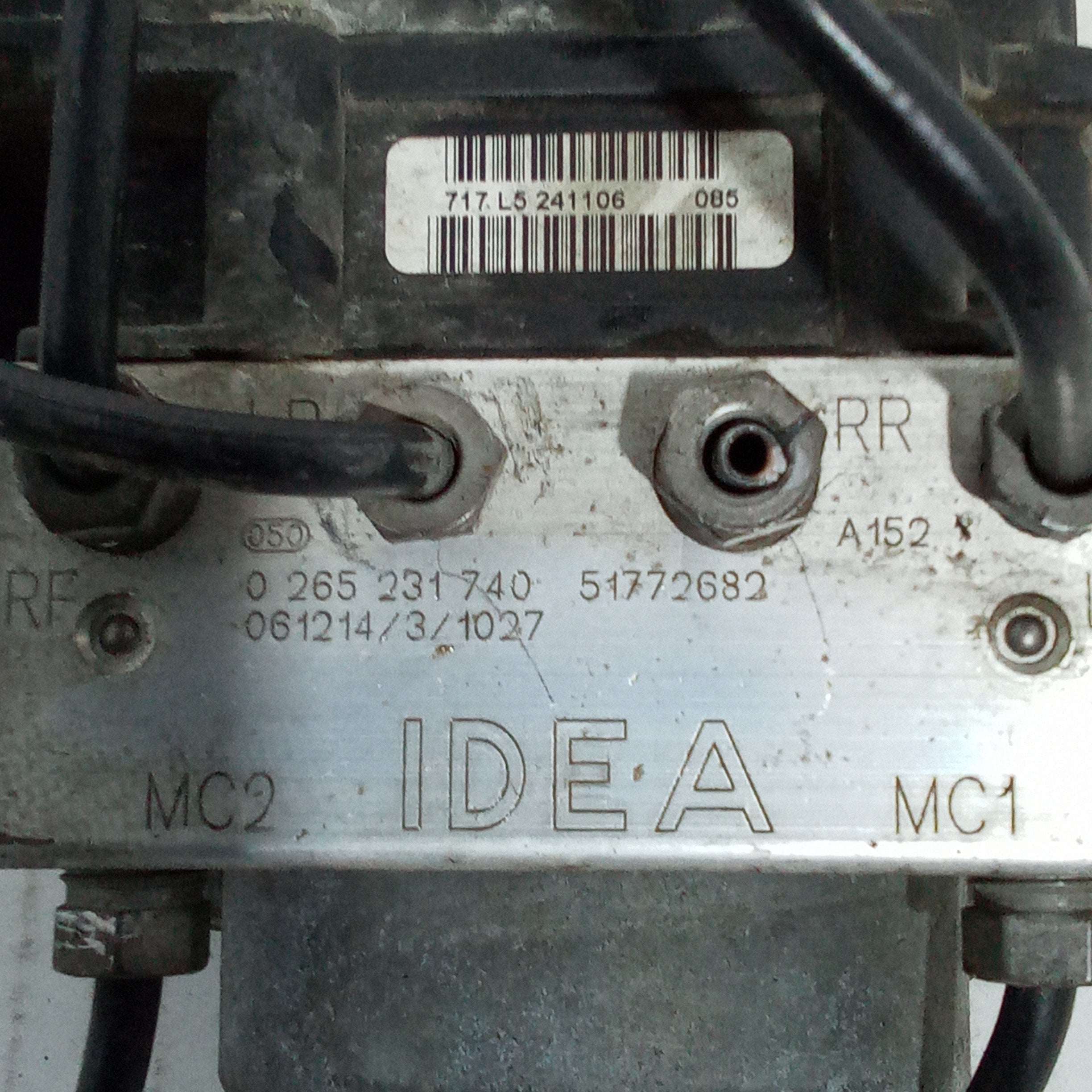Centralina pompa abs fiat idea 1.3 mjt anno 2005