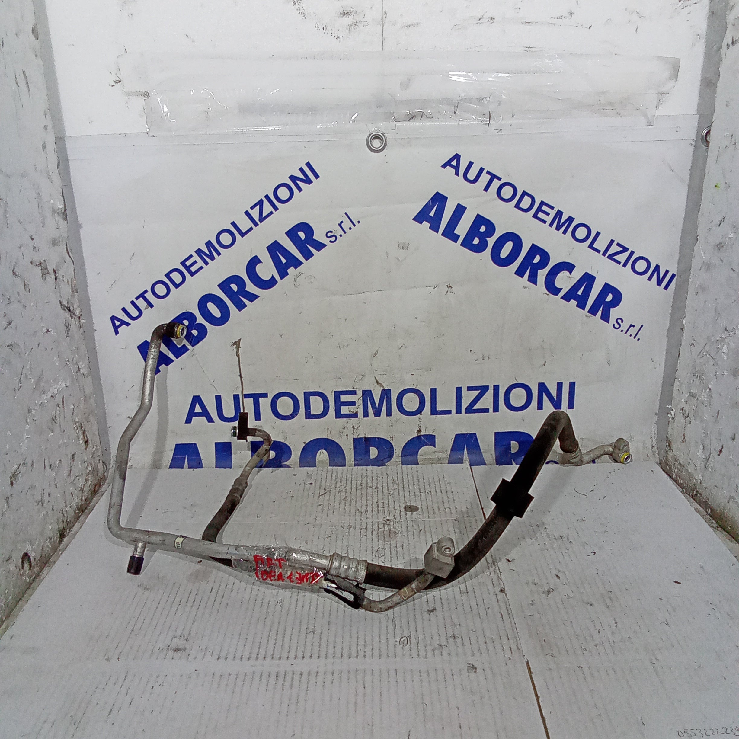 Tubi aria condizionata (2) fiat idea 1.3 mjt anno 2005