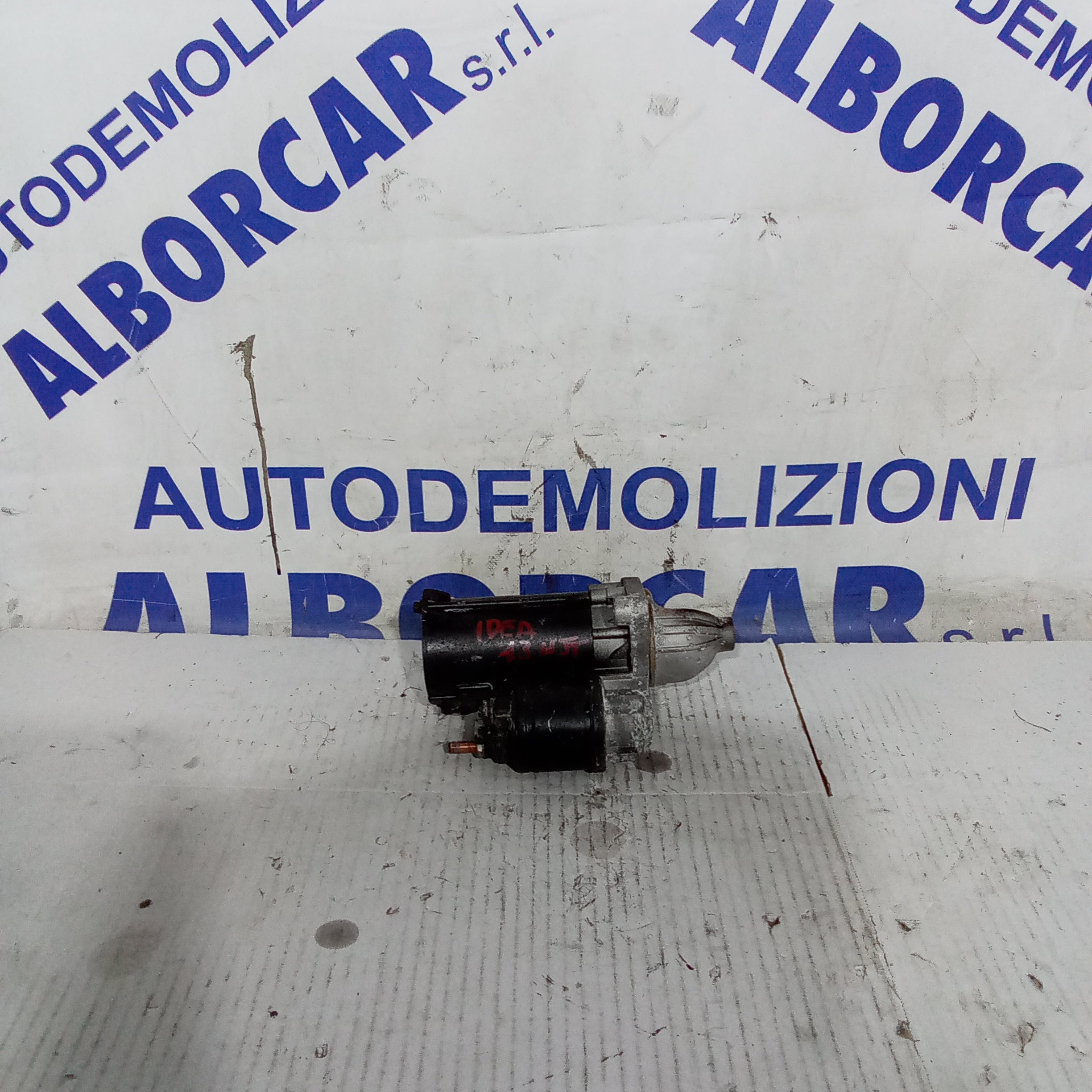 Starter motor Fiat Idea 1.3 mjt year 2005