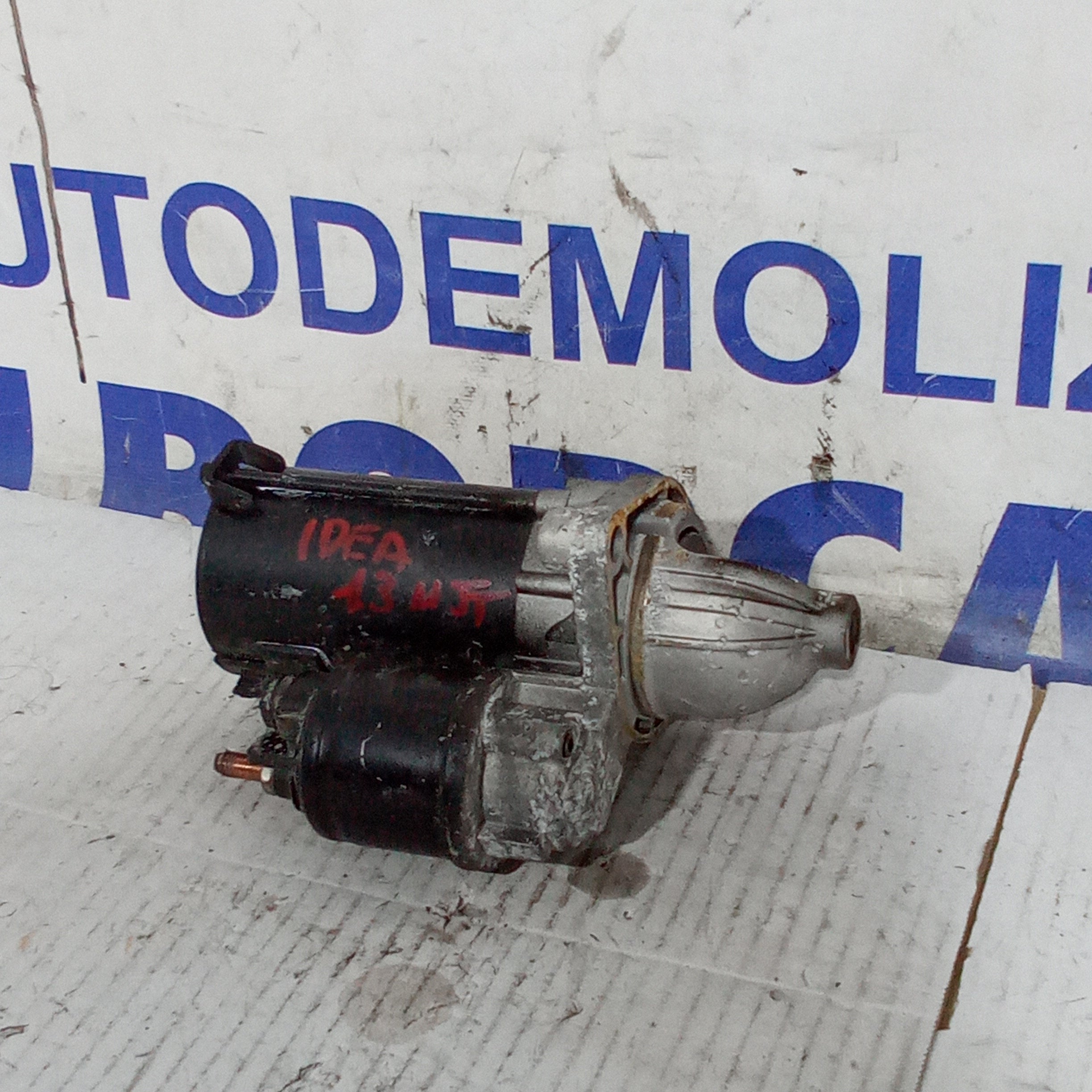 Starter motor Fiat Idea 1.3 mjt year 2005