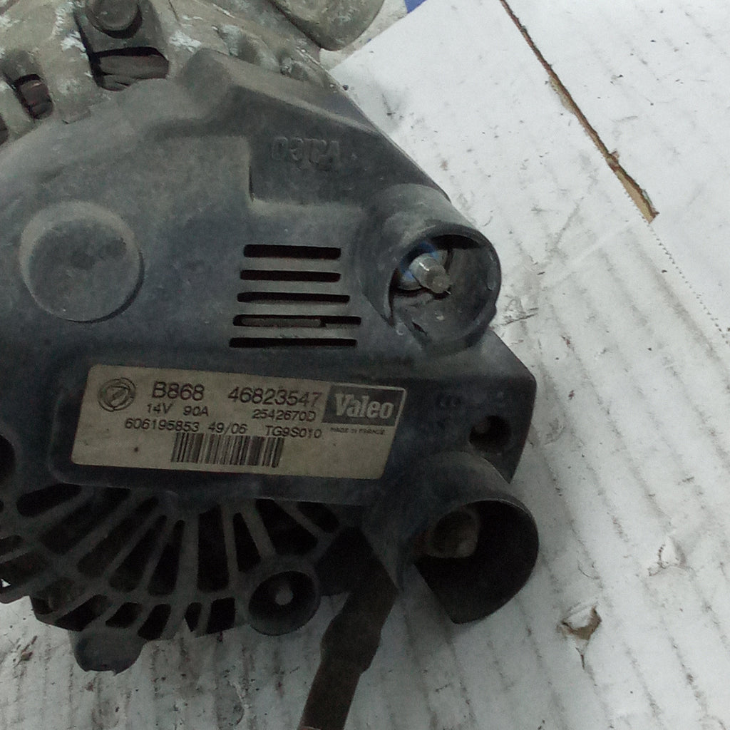 alternador fiat idea 1.3 mjt año 2006 código 46823547