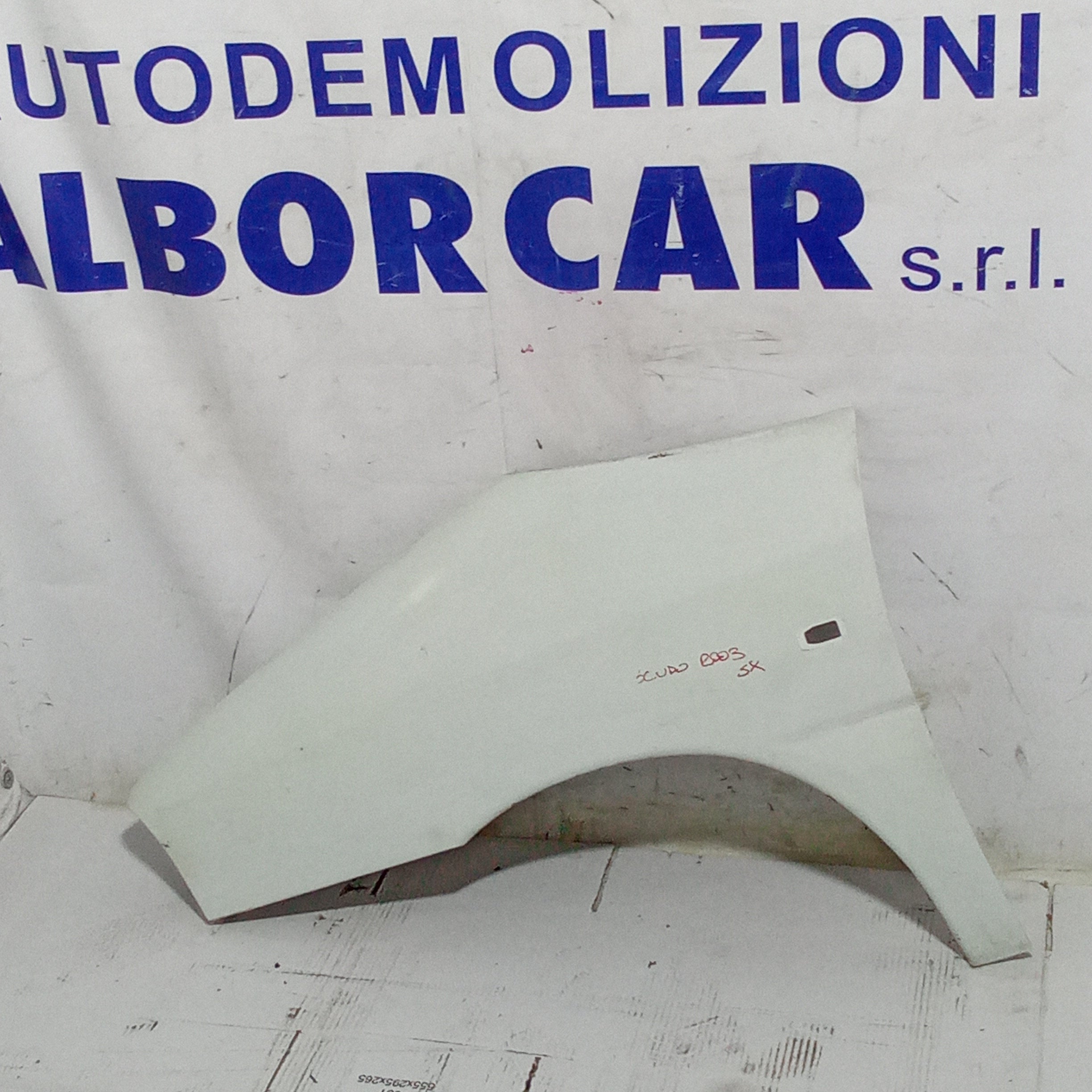 Parafango fianchetto anteriore sinistro fiat scudo anno 2003