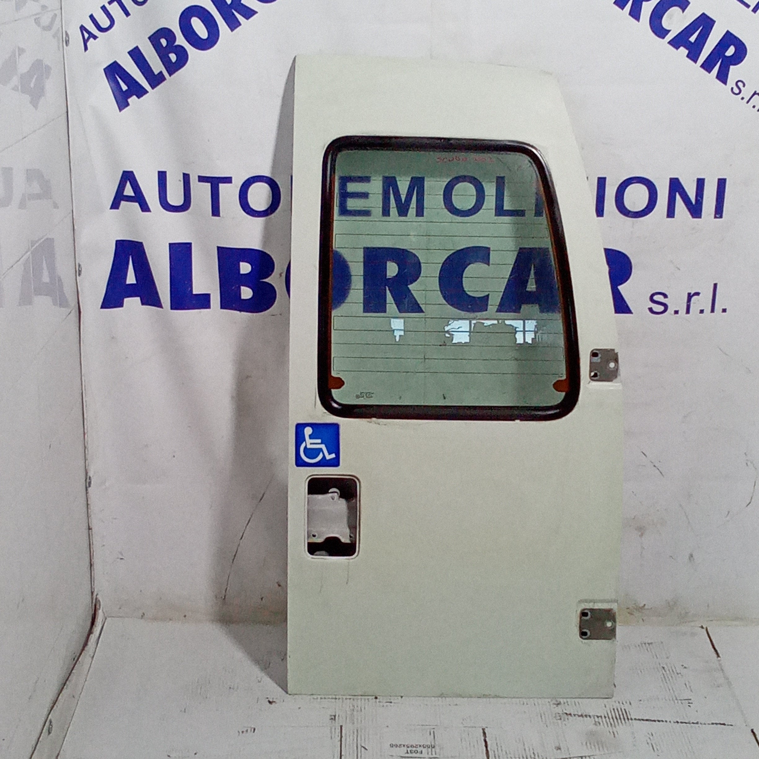 Right rear tailgate Fiat Scudo year 2003
