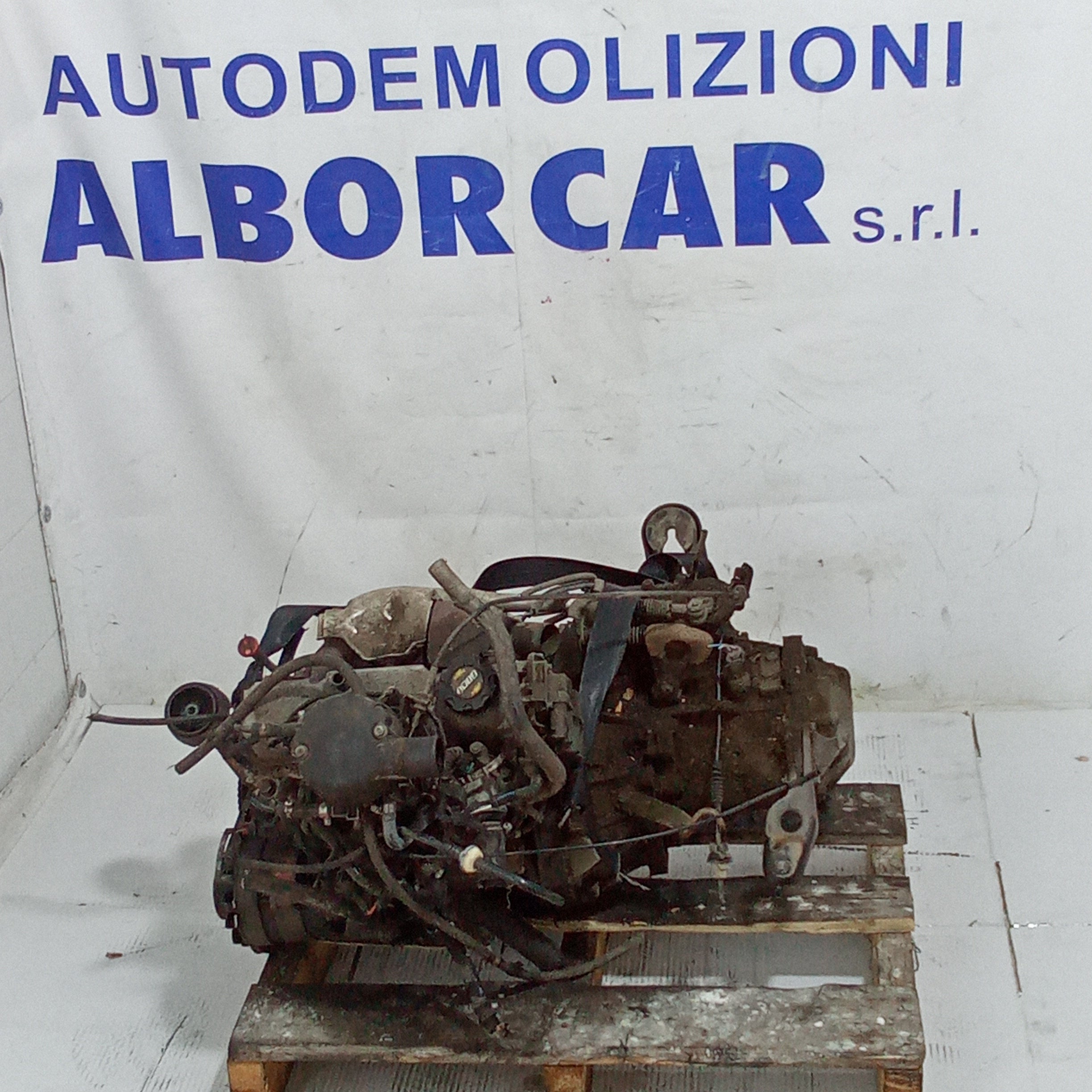 Motor Fiat 500 900cc año 1996 kilómetros 104931 código de motor 1170A1.046