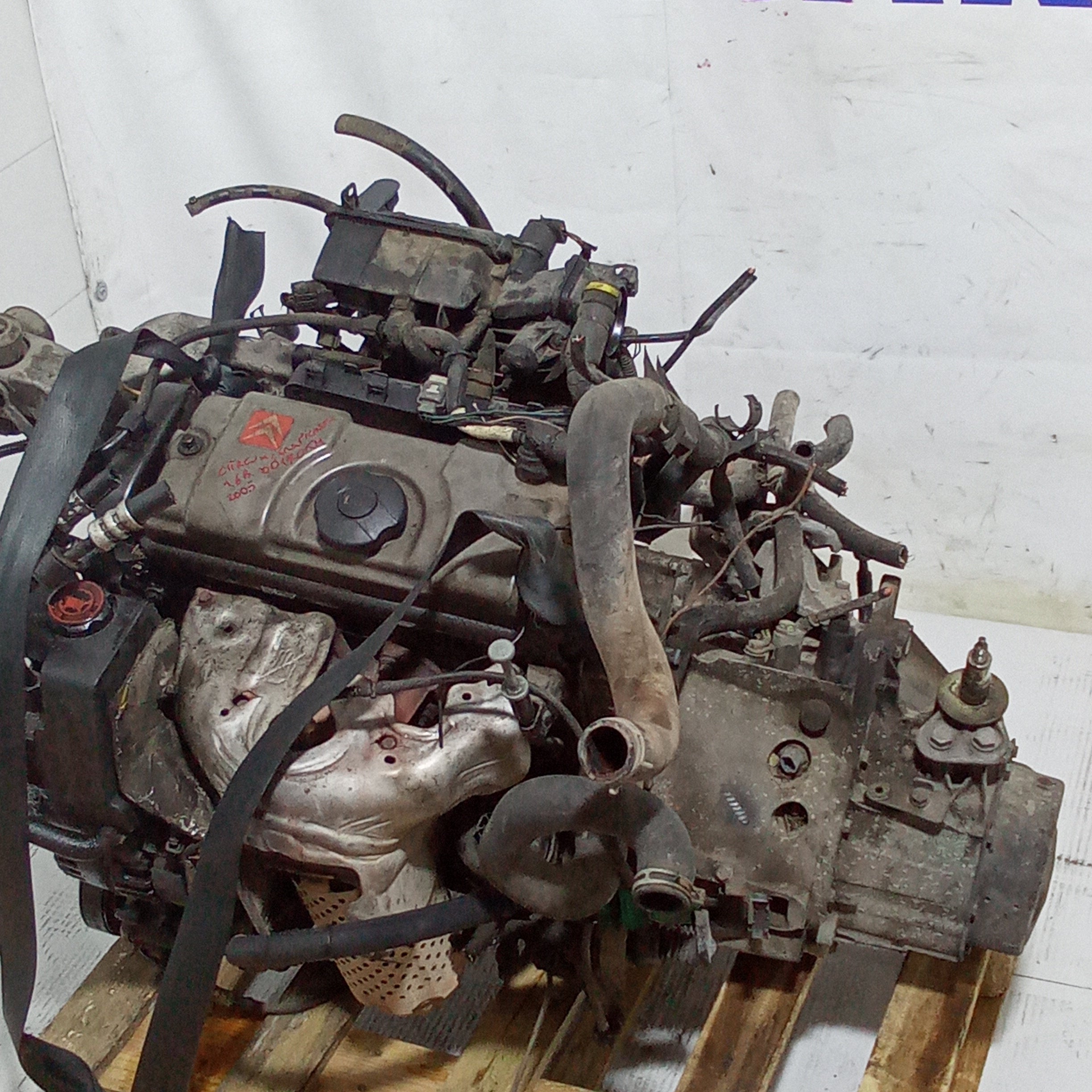 Motor Citroen Xsara Picasso 1.6 gasolina año 2005 kilómetros 206170 código motor NFV