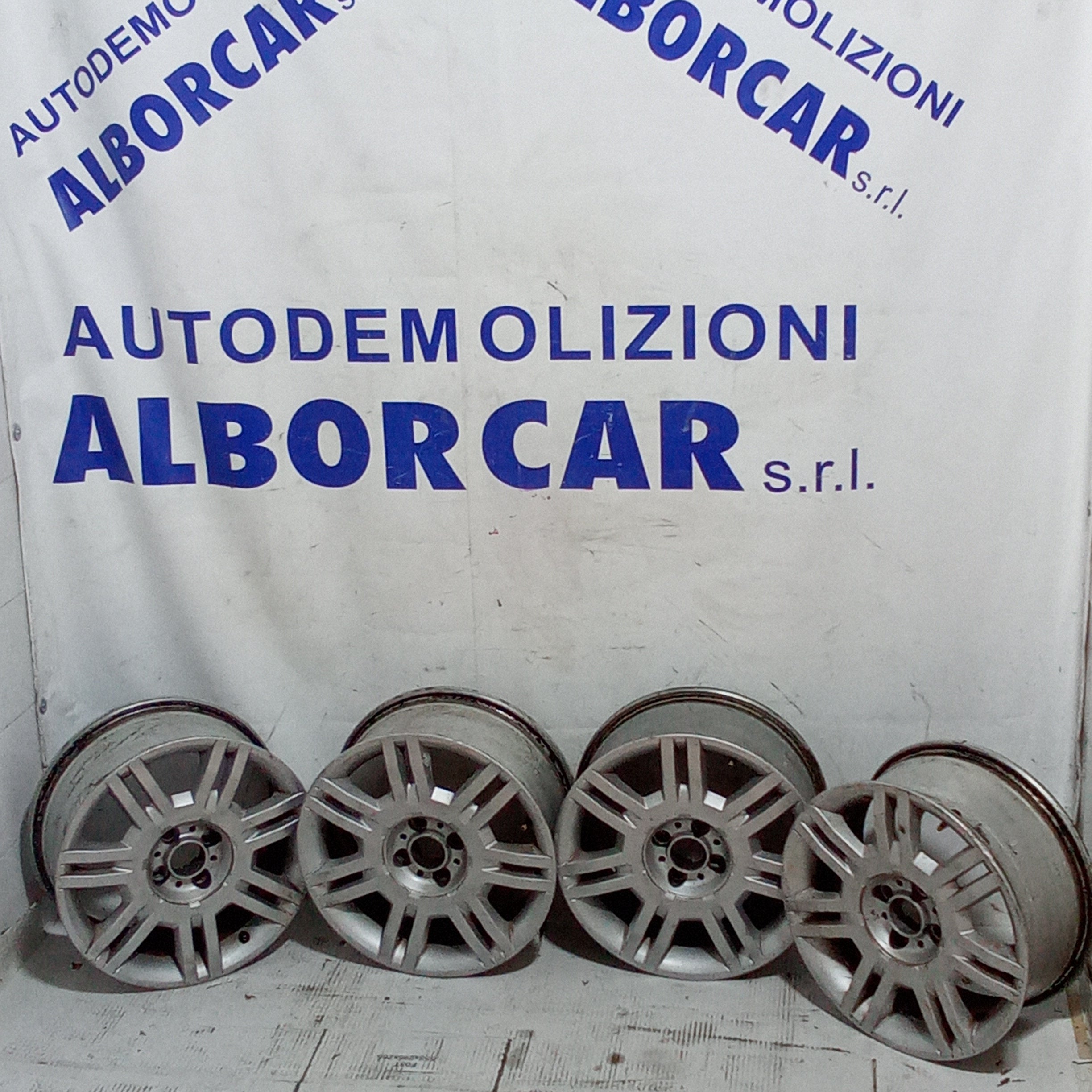 4 cerchi in lega fiat stilo 4 fori 16 pollici