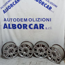 Carica l&#39;immagine nel visualizzatore di Gallery, 4 cerchi in lega fiat stilo 4 fori 16 pollici
