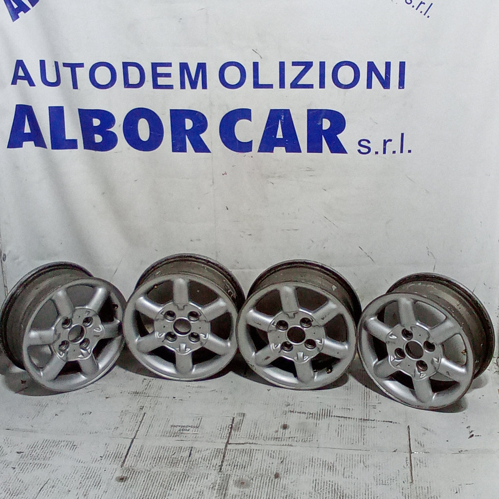 4 cerchi in lega volvo S40 4 fori 15 pollici