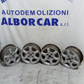 4 cerchi in lega volvo S40 4 fori 15 pollici