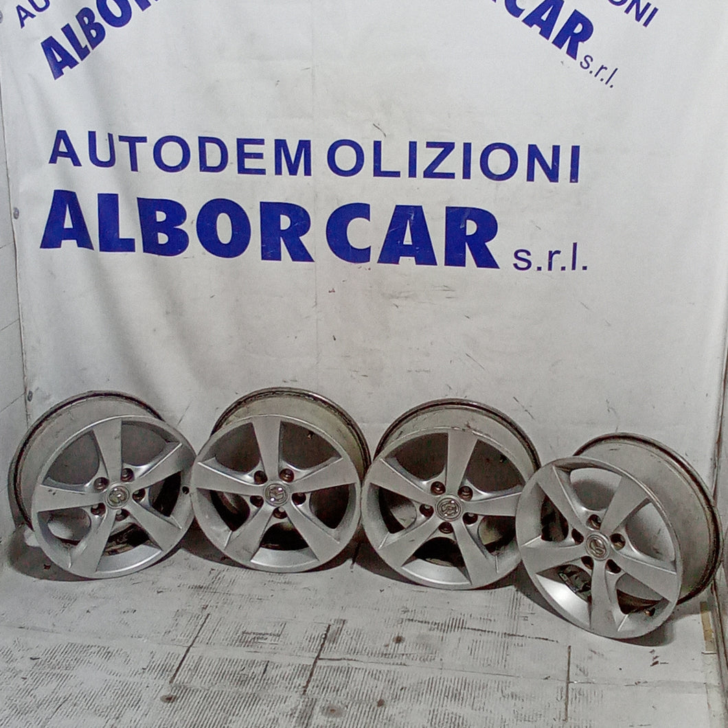 4 cerchi in lega mazda3  5 fori 16 pollici