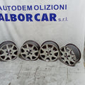 4 cerchi in lega lancia y elefantino 4 fori 14 pollici