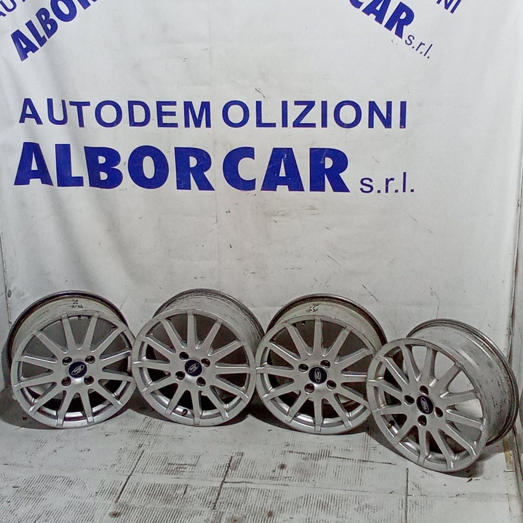 4 cerchi in lega ford fiesta 5 serie 4 fori 16 pollici