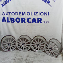 Carica l&#39;immagine nel visualizzatore di Gallery, 4 cerchi in lega ford fiesta 5 serie 4 fori 16 pollici
