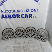 4 cerchi in lega ford fiesta 5 serie 4 fori 16 pollici