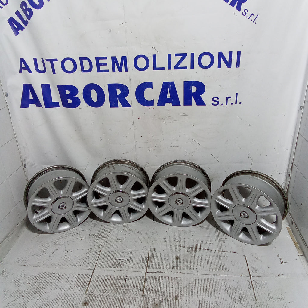4 cerchi in lega lancia lybra 4 fori 15 pollici