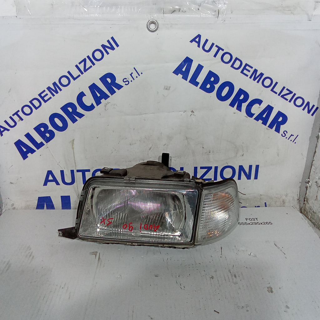 faro delantero izquierdo + intermitente Audi 80 año 1990