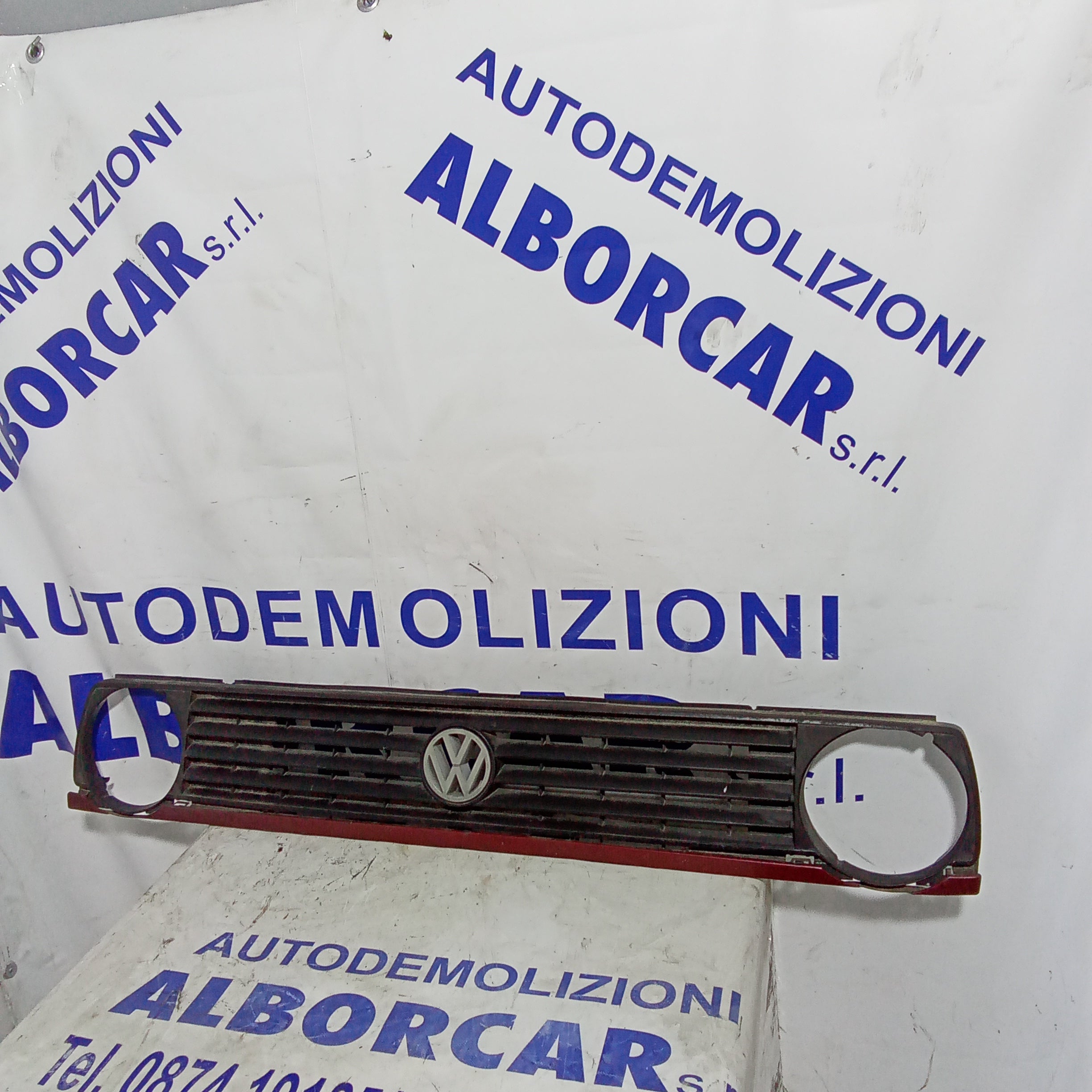 Griglia mascherina volkswagen golf 1 serie anno 1986