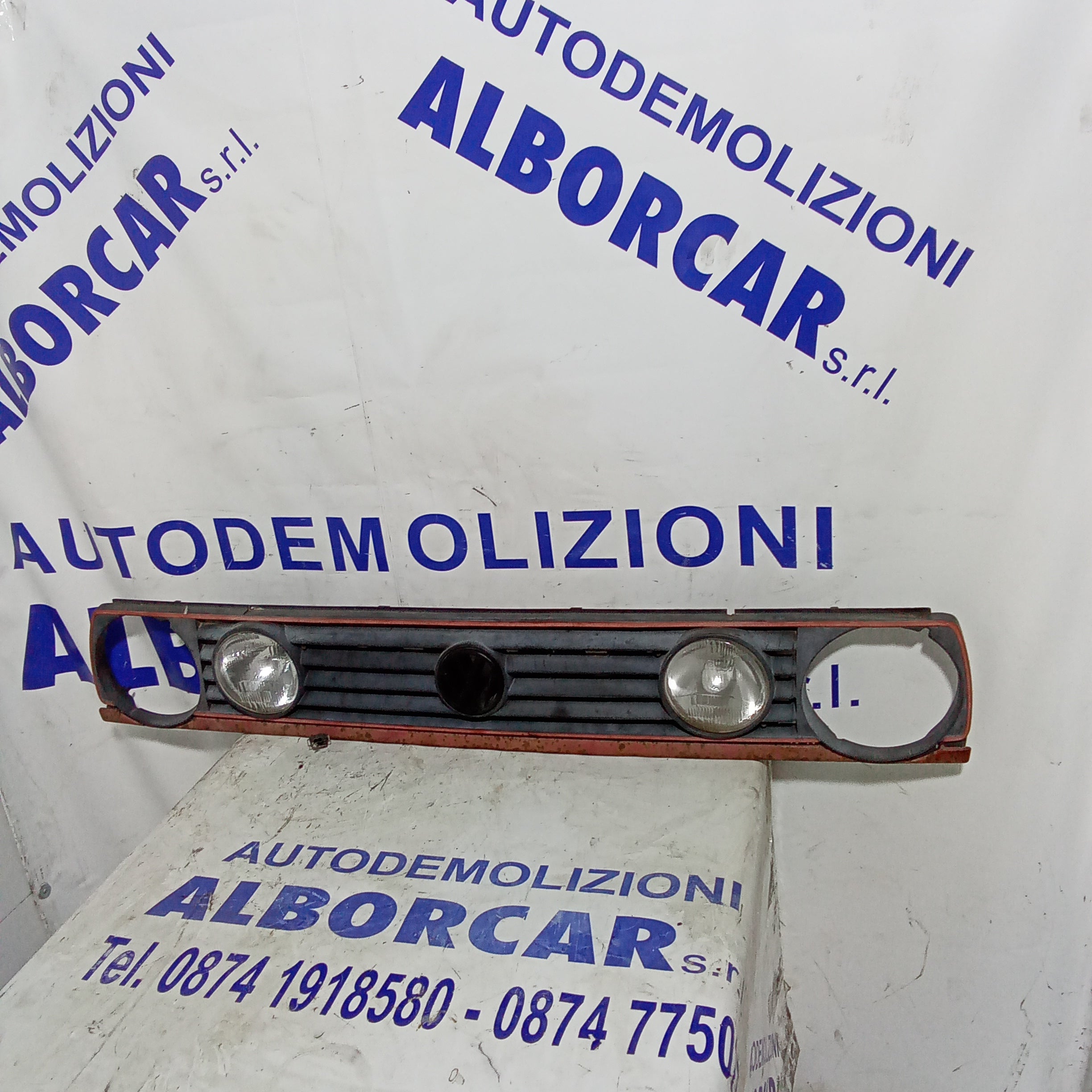 Griglia mascherina volkswagen golf 1 serie anni 80