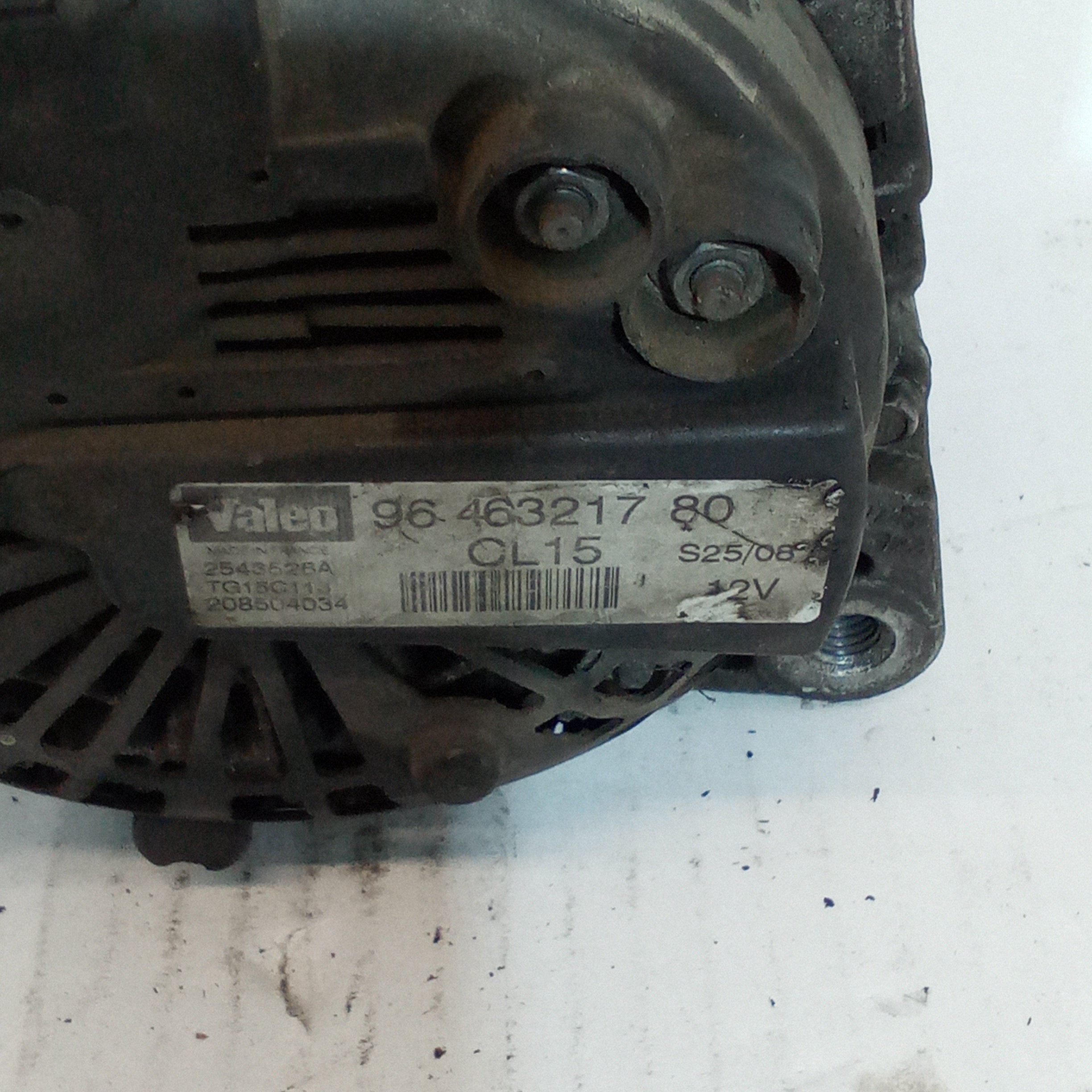 alternatore citroen xsara picasso 1.6 benzina anno 2005 cod.9646321780