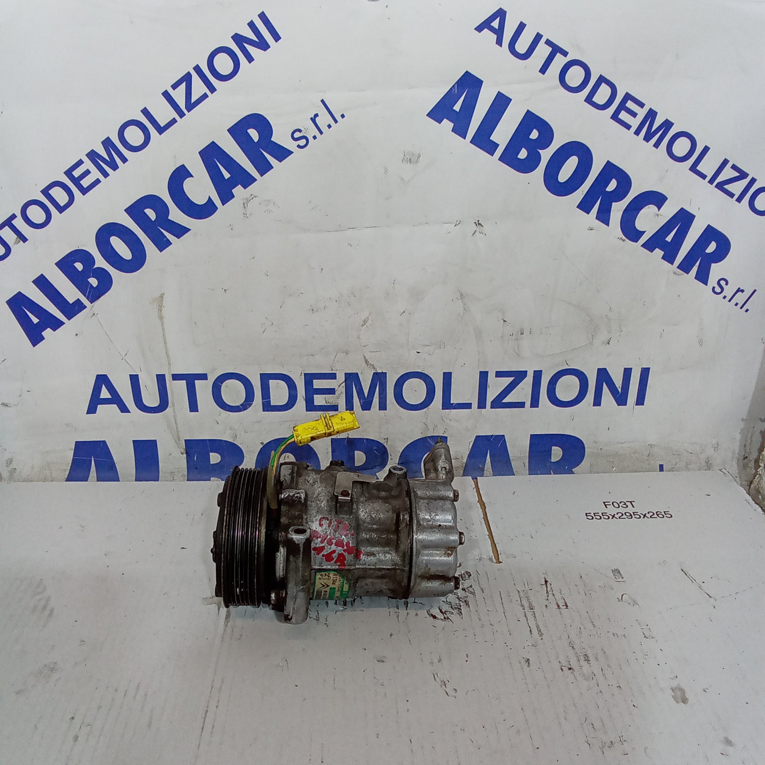 Compressore aria condizionata citroen xsara picasso 1.6 benzina anno 2005