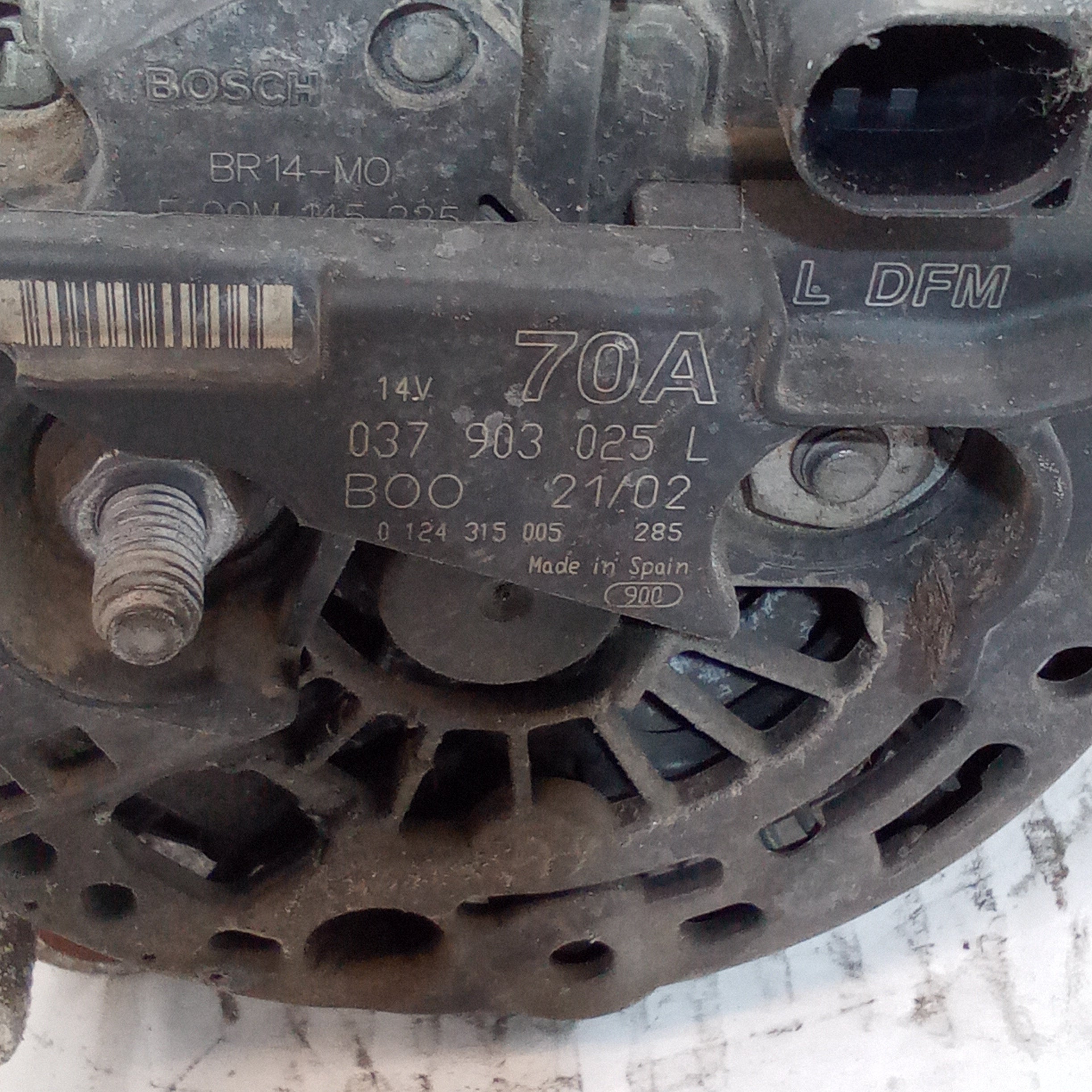 alternatore volkswagen lupo 1.0 benzina anno 1998/2005